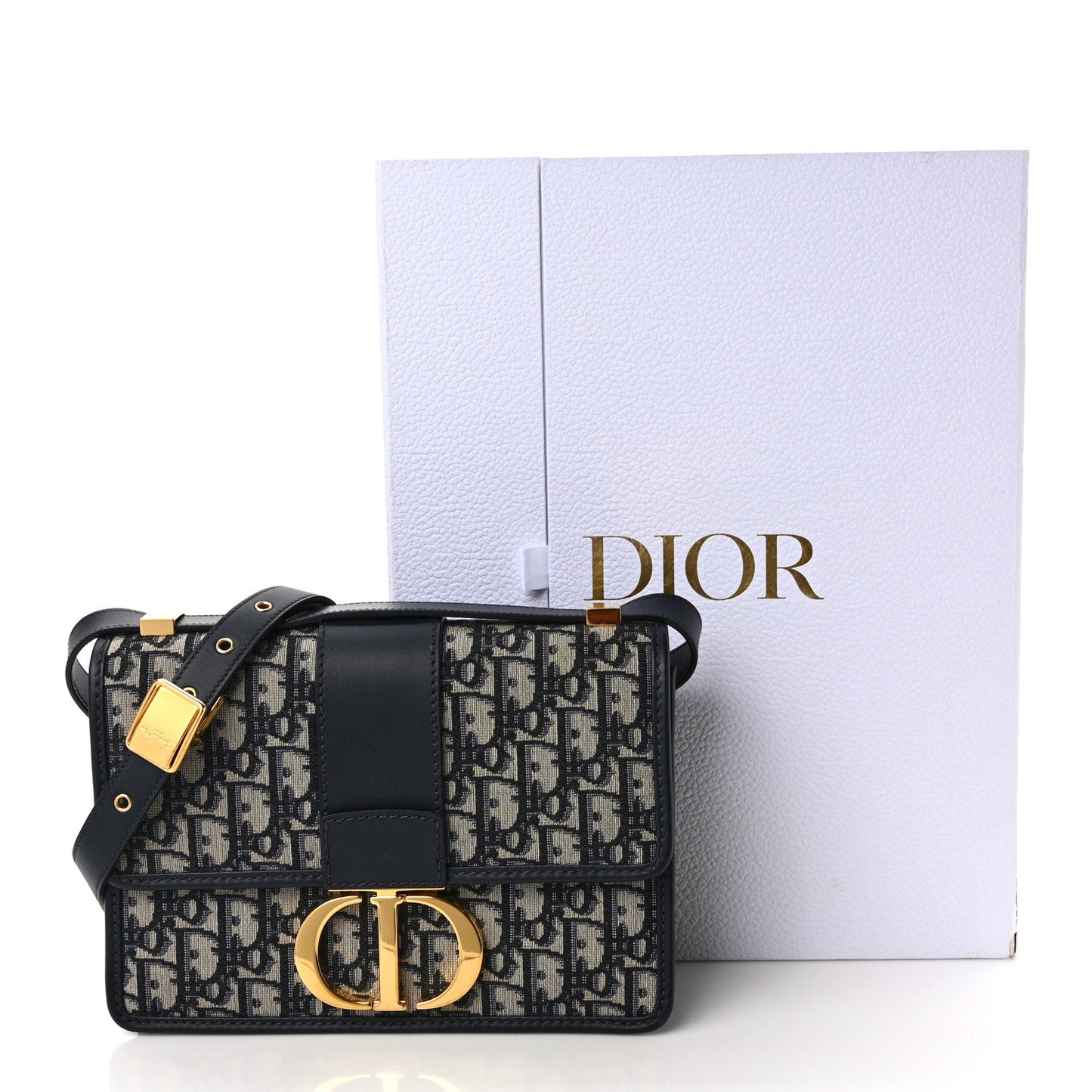 Oblique 30 Montaigne Flap Bag Blue