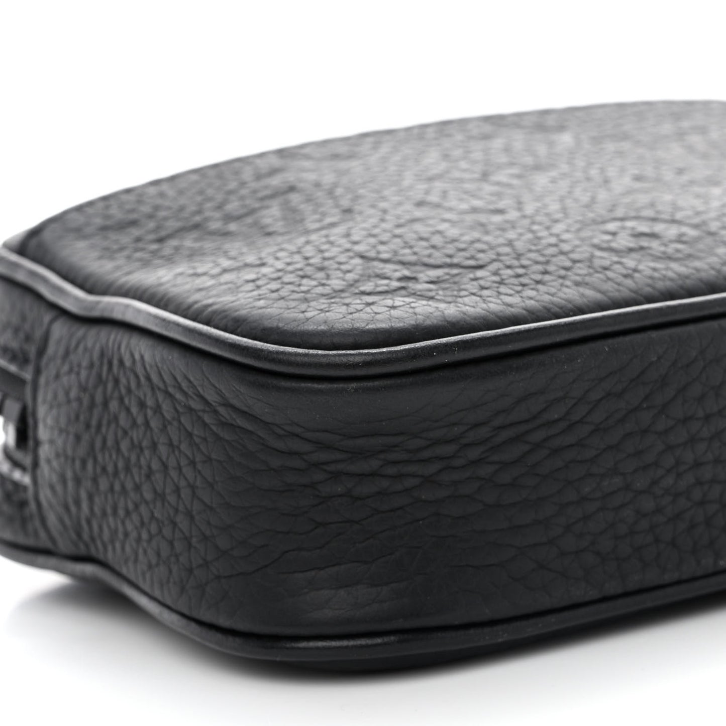 Taurillon Monogram Uniformes Solar Ray Soft Pochette Volga Belt Bag Black