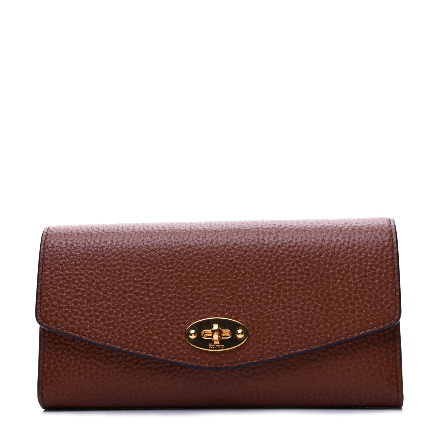 Mulberry Small Classic Grain Darley Wallet Oak 1 of 11