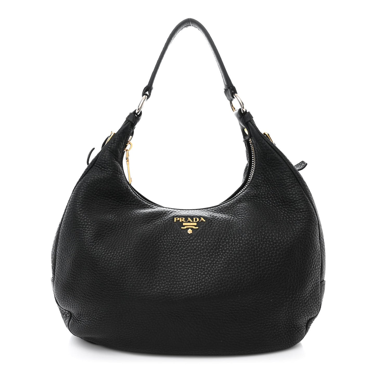 Vitello Daino Hobo Black