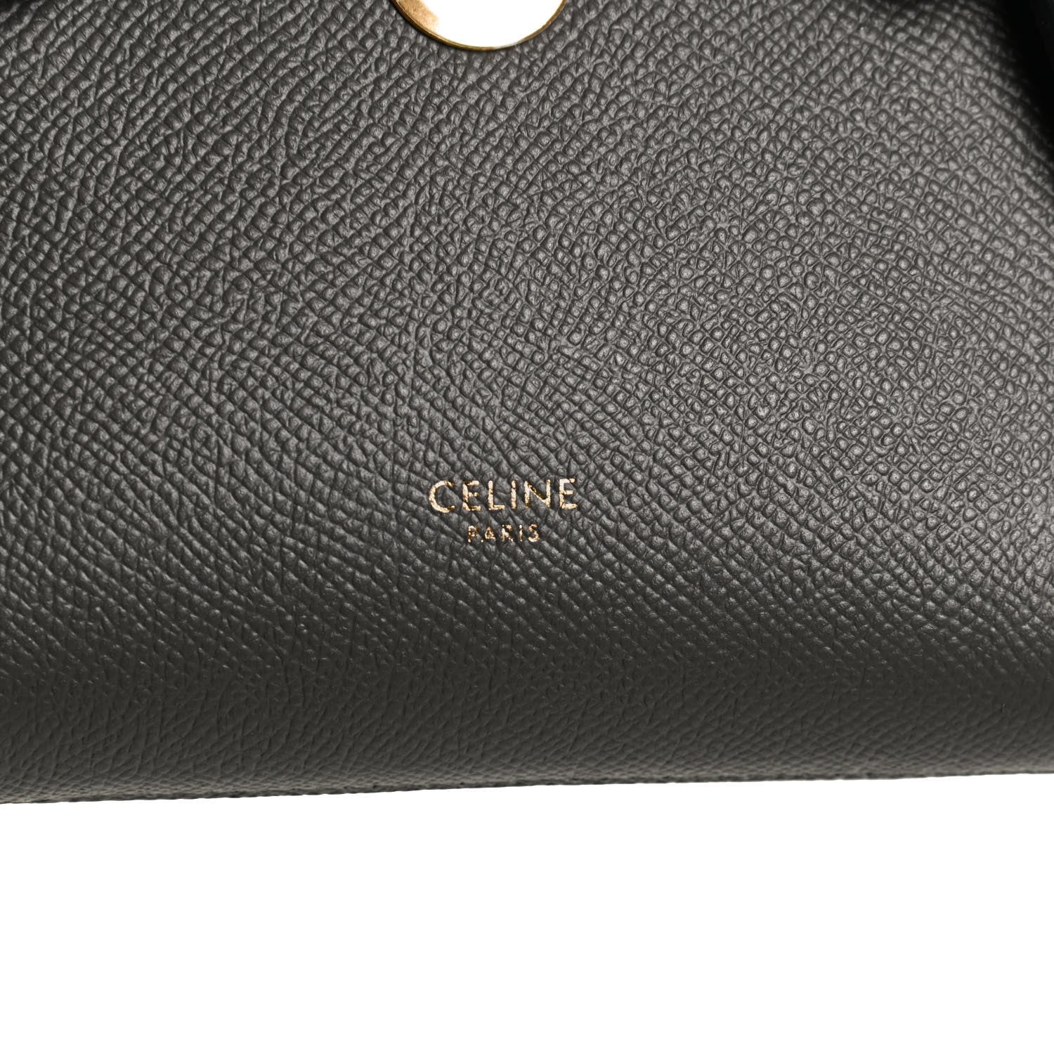 Celine Grained Calfskin Pico Belt Bag Grey 6 of 10