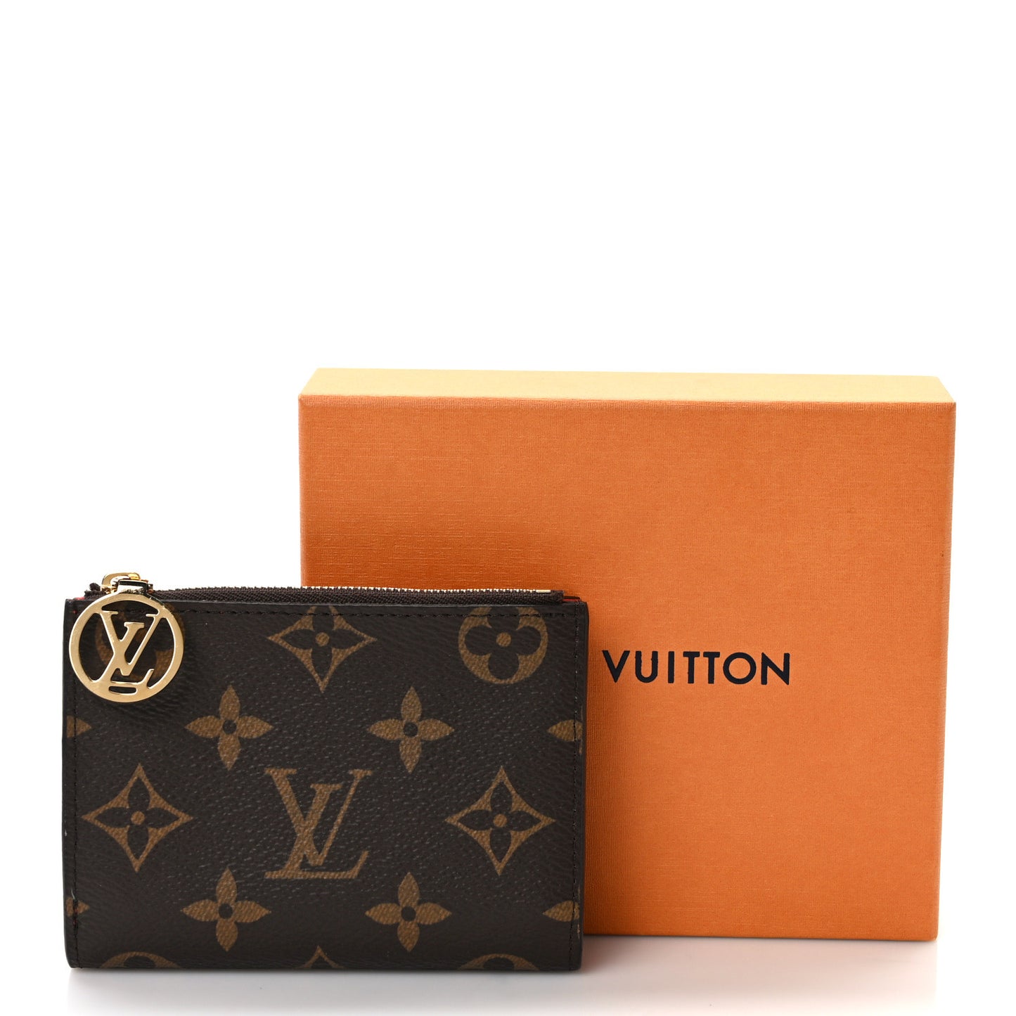 Monogram Lisa Wallet Cherry