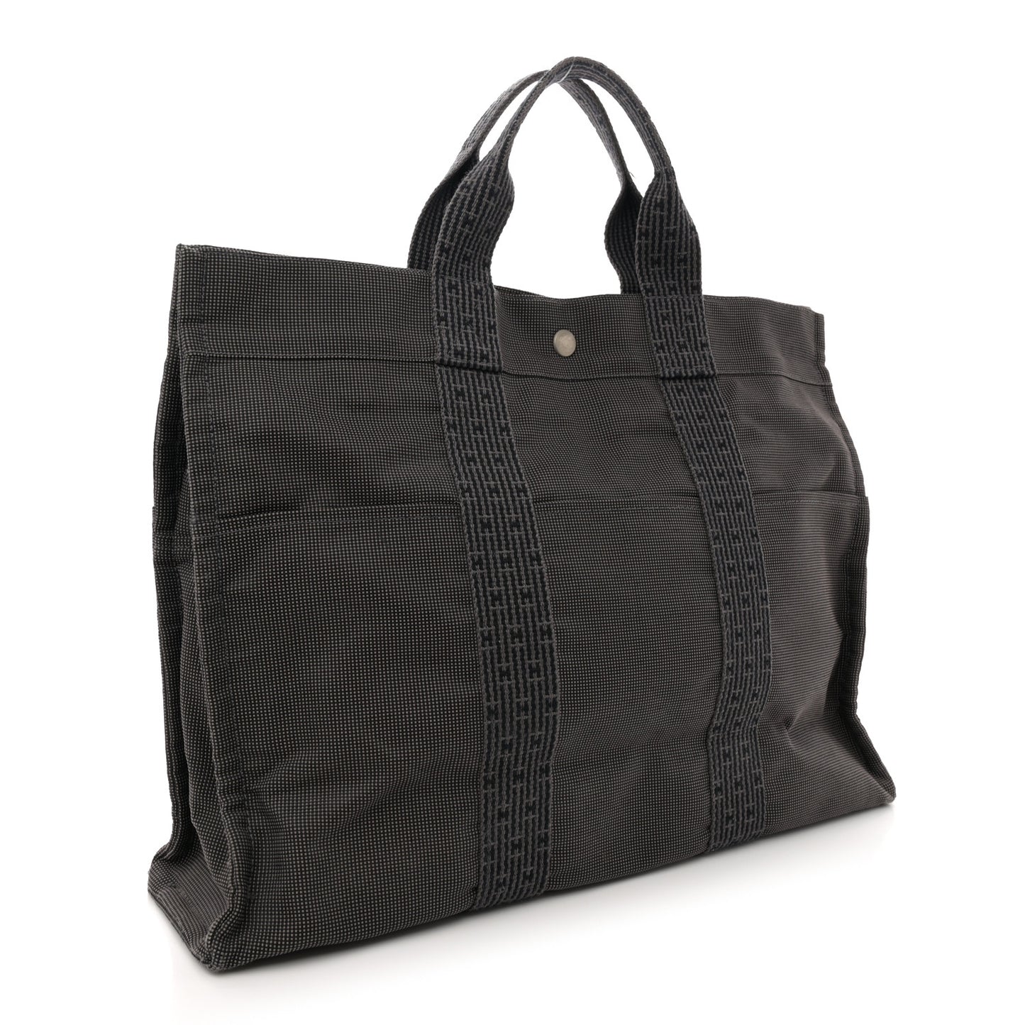 Canvas Herline MM Tote Grey