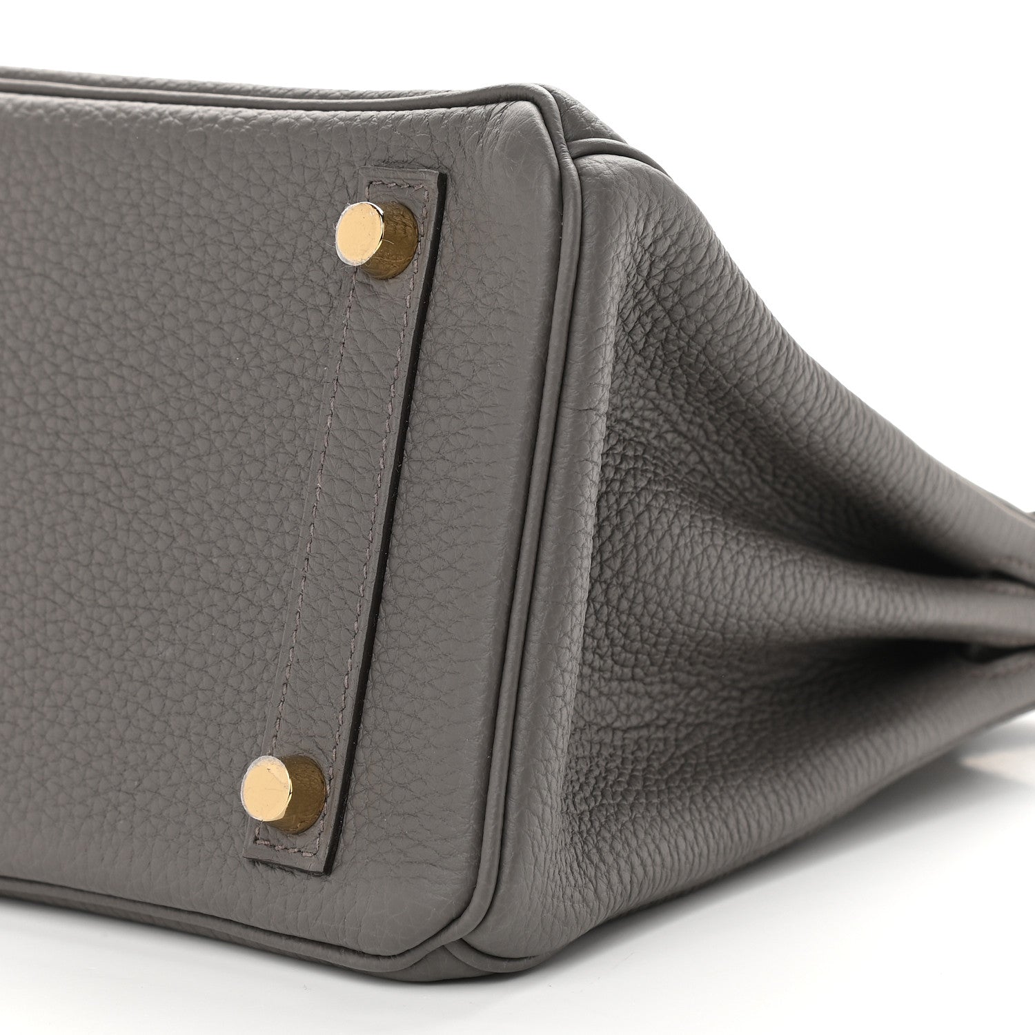 Hermes Togo Birkin 25 Etain 9 of 10