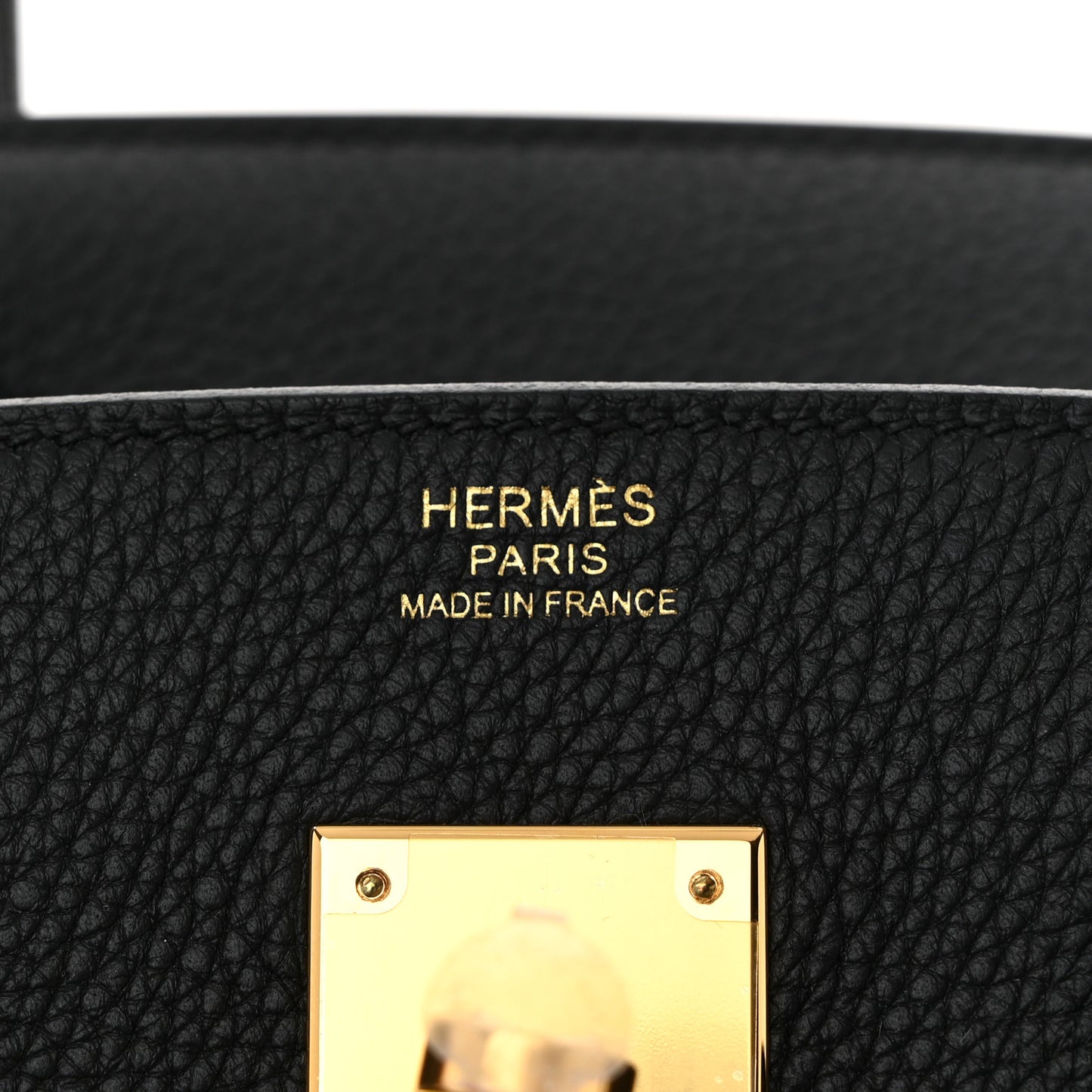 Togo Birkin 30 Black