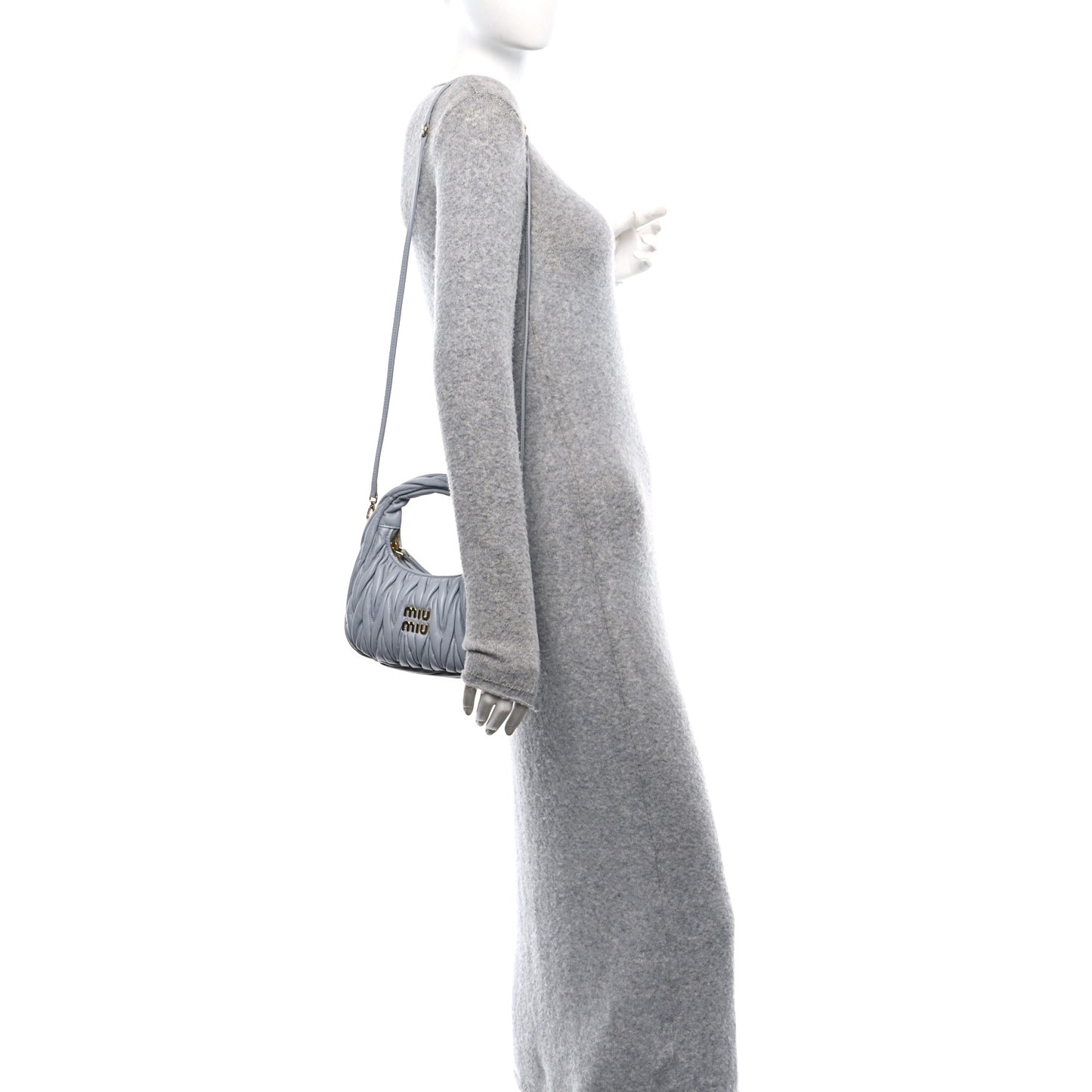 Nappa Matelasse Small Wander Hobo Fiordaliso
