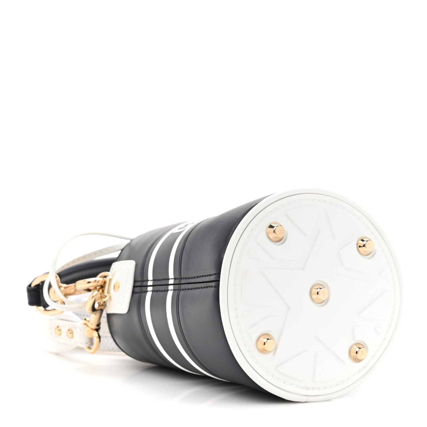 Calfskin Micro Dior Vibe Bucket Blue