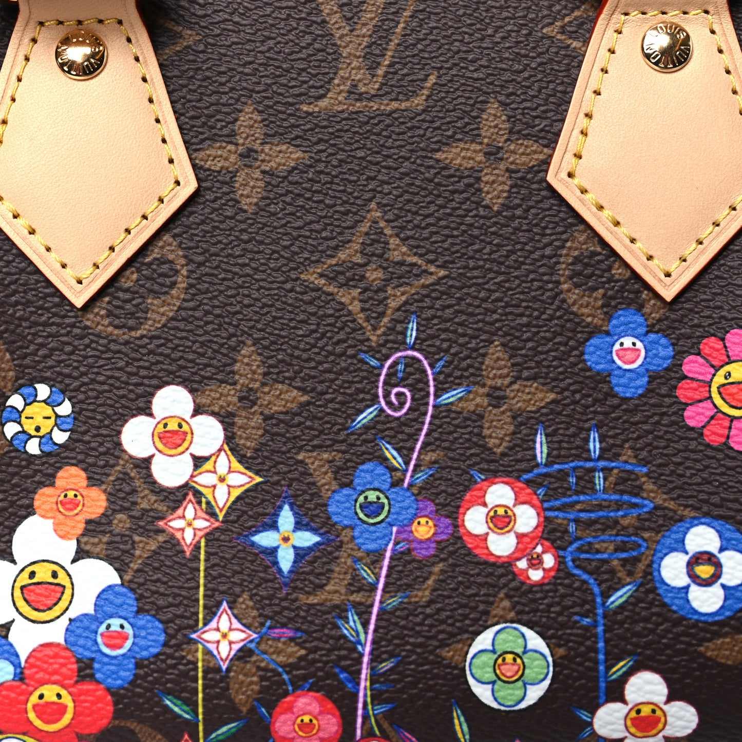 LV X TM Monogram Flowers Speedy Bandouliere 20