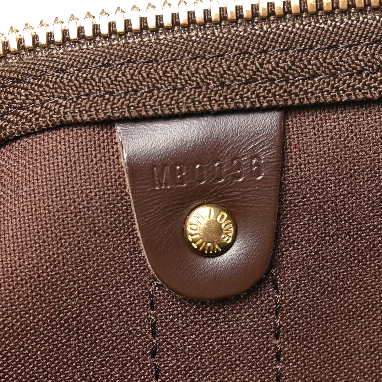 Louis Vuitton Damier Ebene Keepall Bandouliere 55 5 of 11