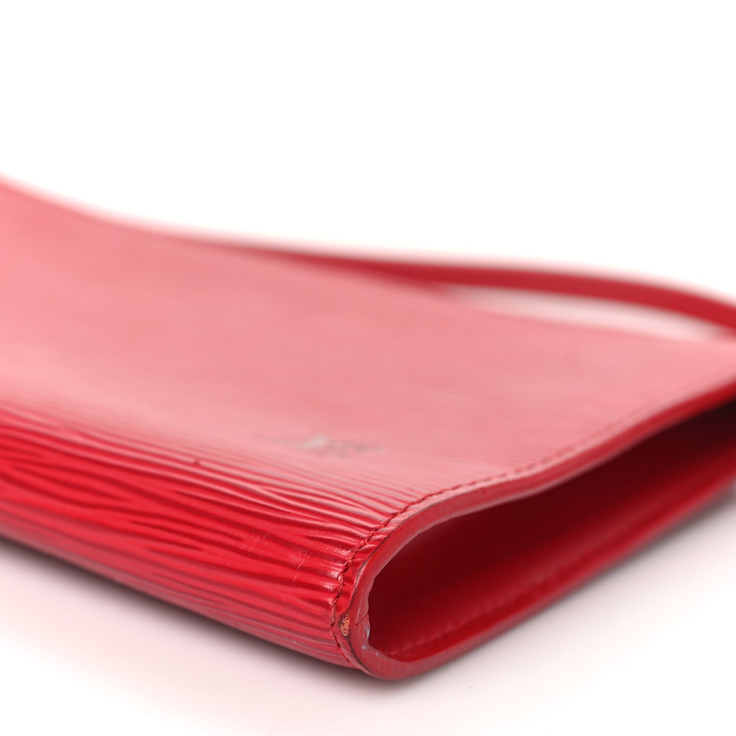 Epi Pochette Accessories 24 Castillan Red