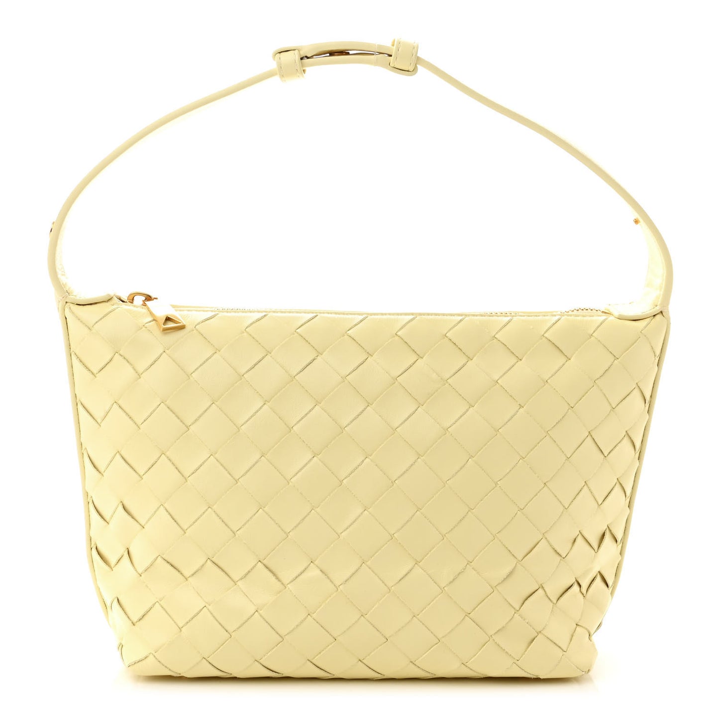 Nappa Intrecciato Mini Wallace Camomile