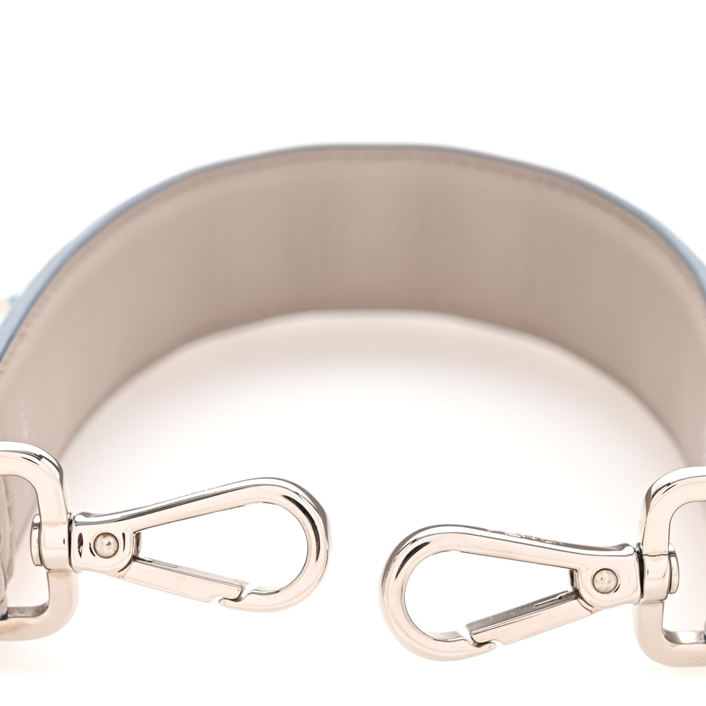 Vitello Dolce Plexiglass Studded Mini Strap You Grigio Polvere Multicolor