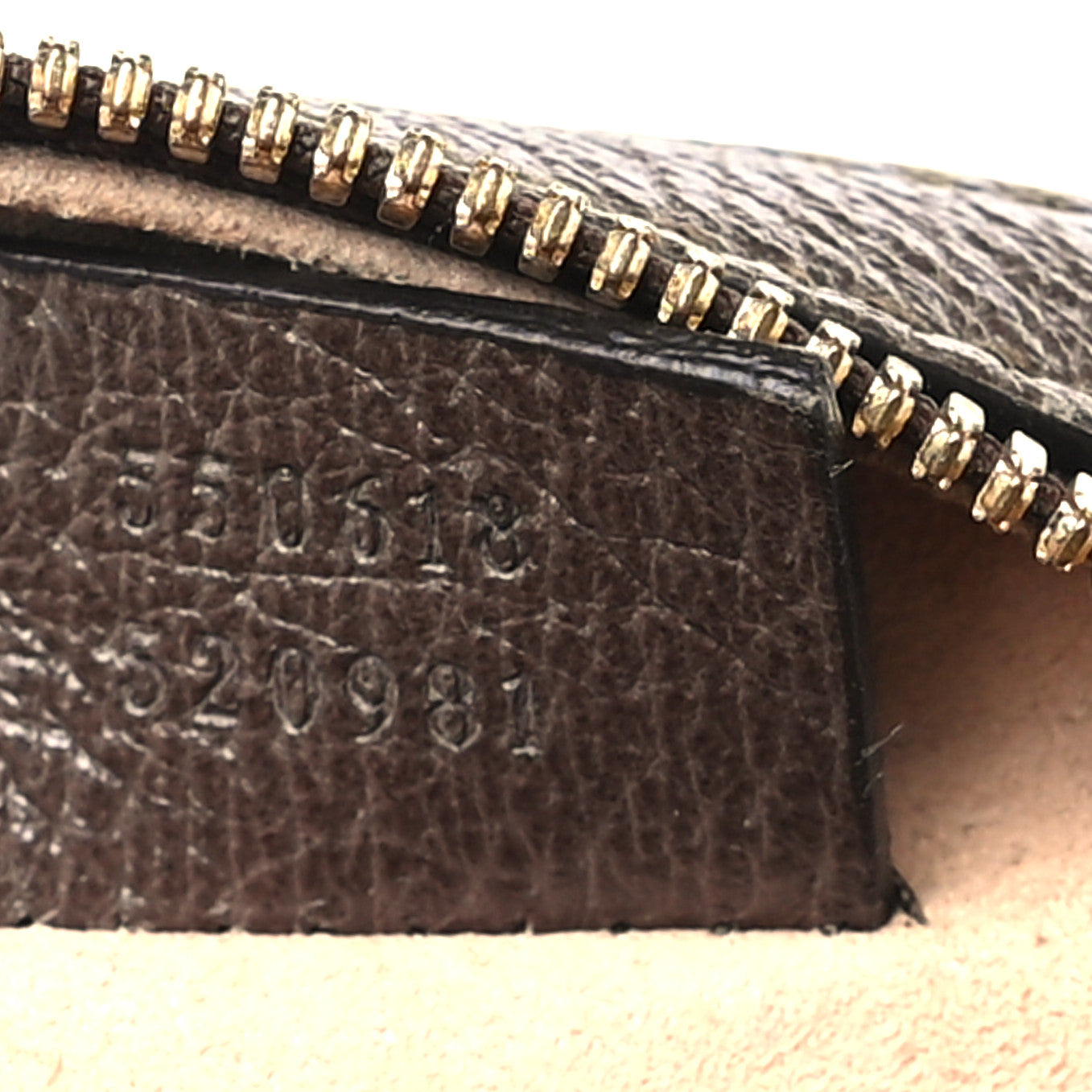 GG Supreme Monogram Web Mini Ophidia Round Shoulder Bag Brown