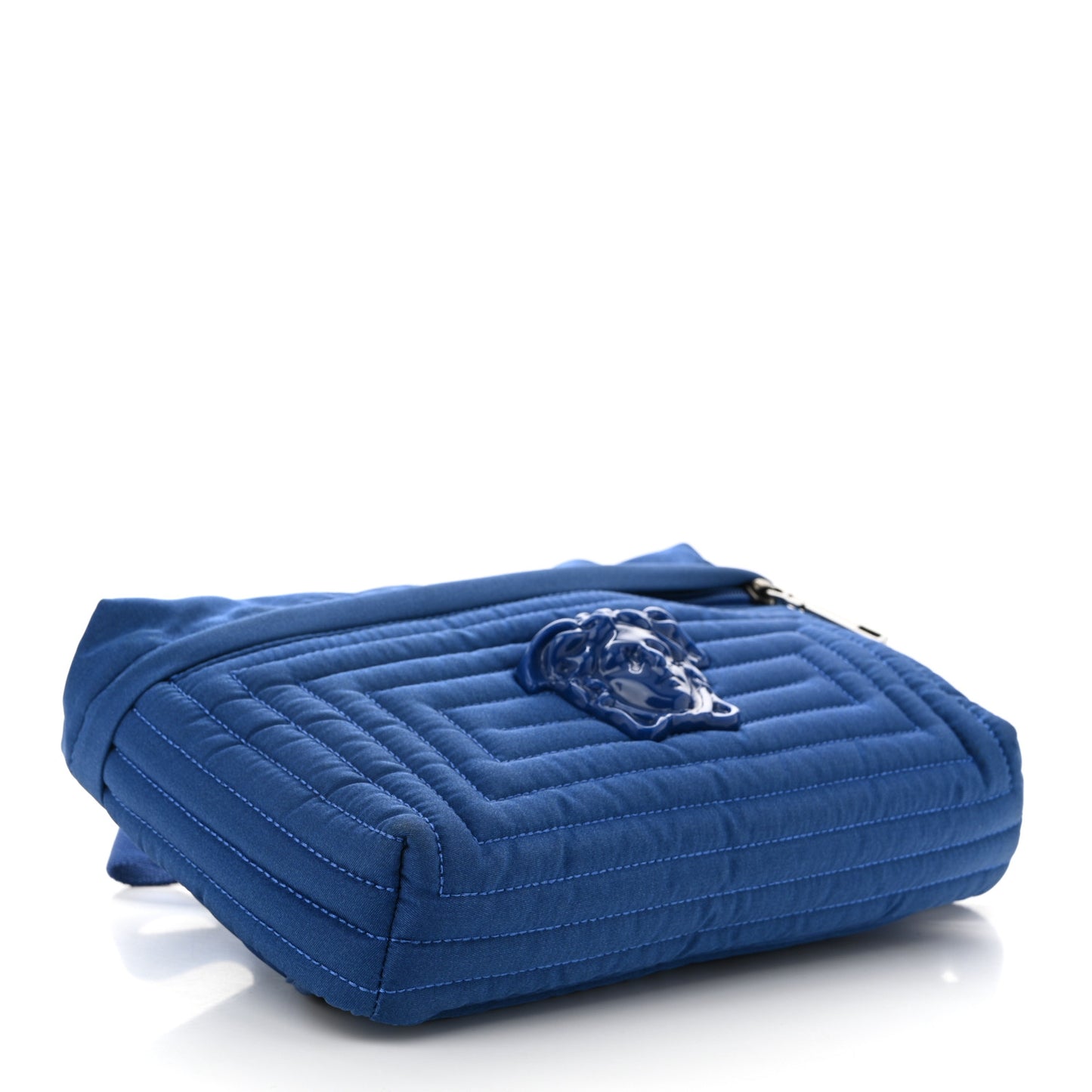 Nylon Palazzo Medusa Belt Bag Blue