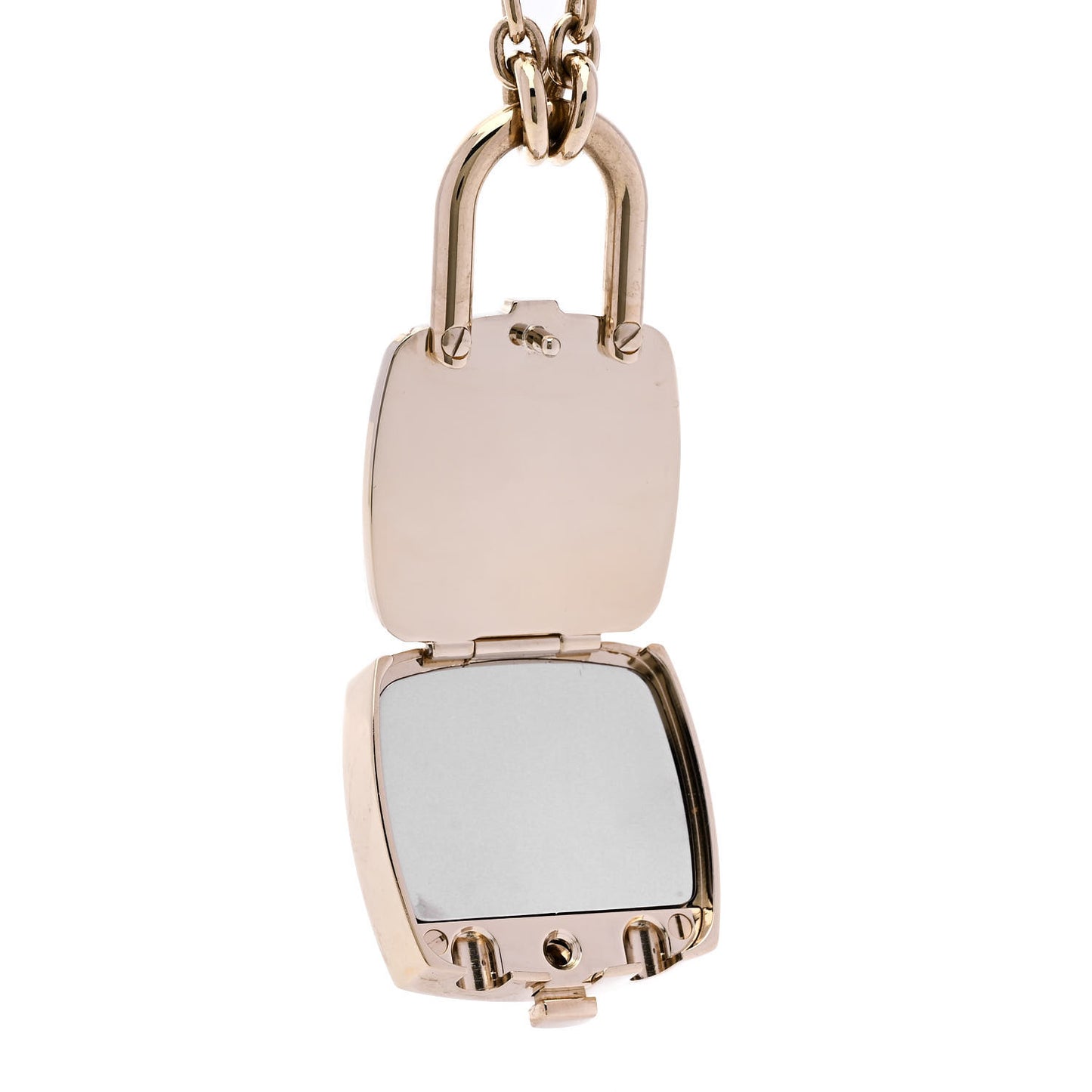 Pearl Resin Crystal CC No 5 Eyeshadow Pendant Necklace Multicolor