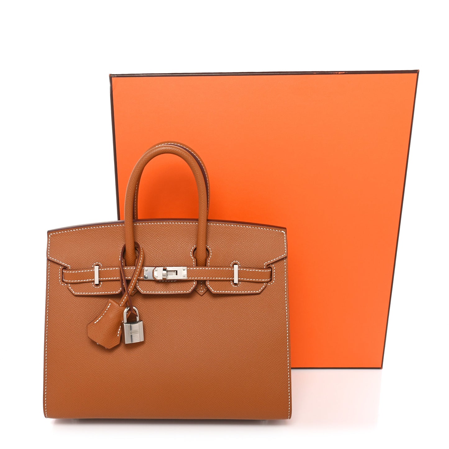 Epsom Birkin Sellier 25 Gold