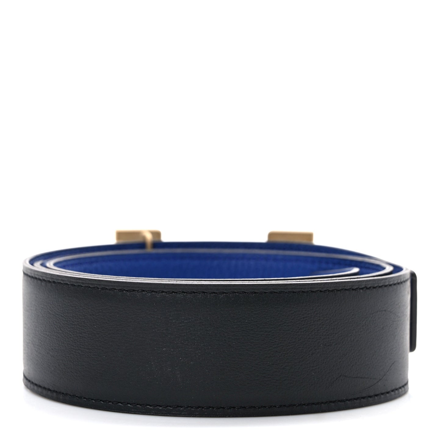 Togo 38mm Constance H Belt 90 36 Black Bleu Electrique