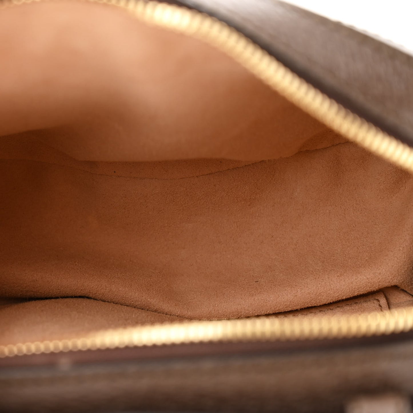 GG Supreme Monogram Mini Ophidia Top Handle Shoulder Bag Brown