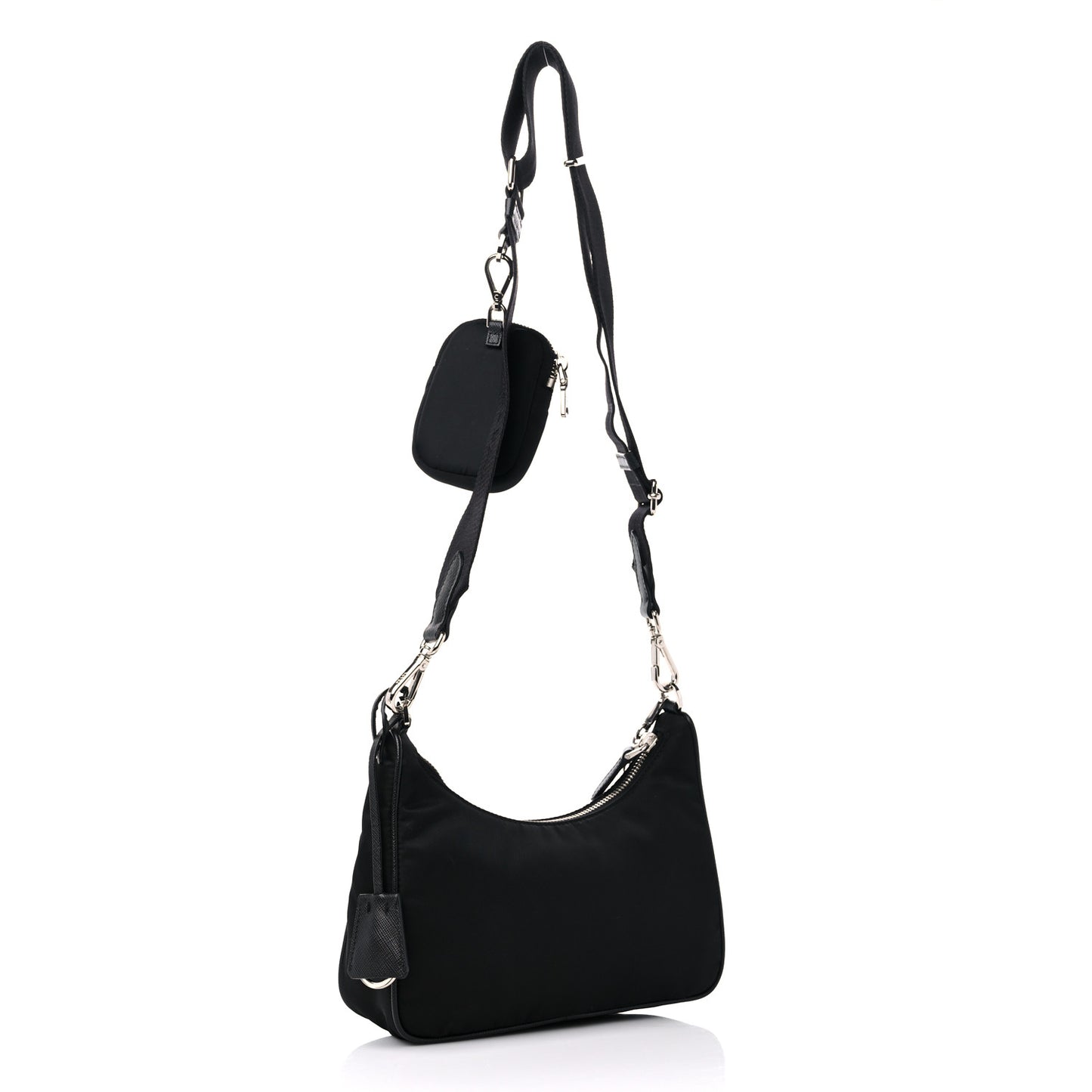 Nylon Re-Edition 2005 Shoulder Bag Black