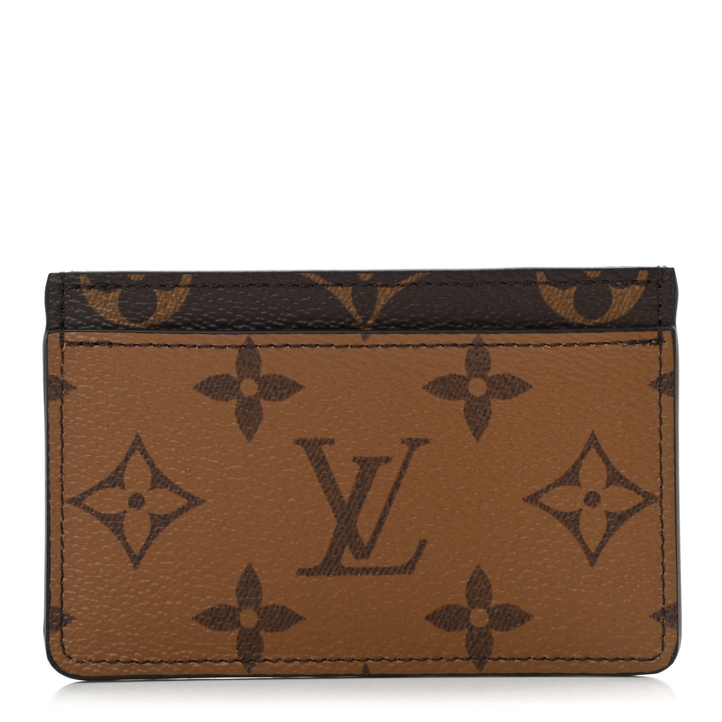 Reverse Monogram Card Holder