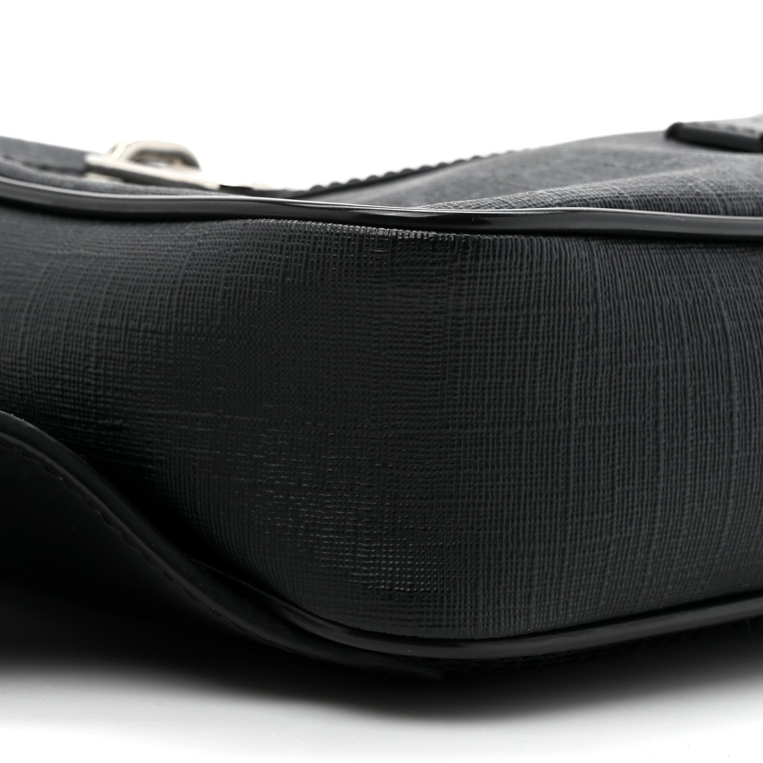 Gucci Soft GG Supreme Monogram Web Belt Bag Black Grey 10 of 10