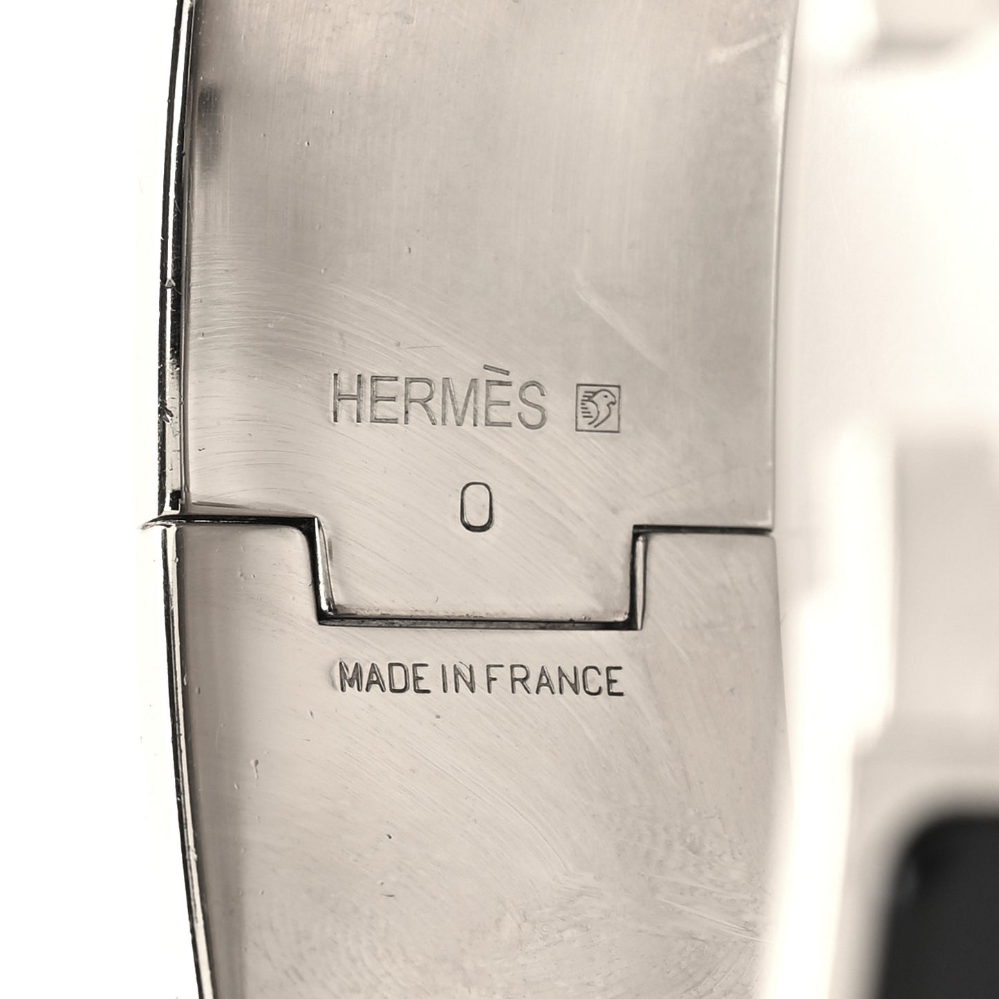 Enamel Wide Clic Clac H Bracelet GM Black