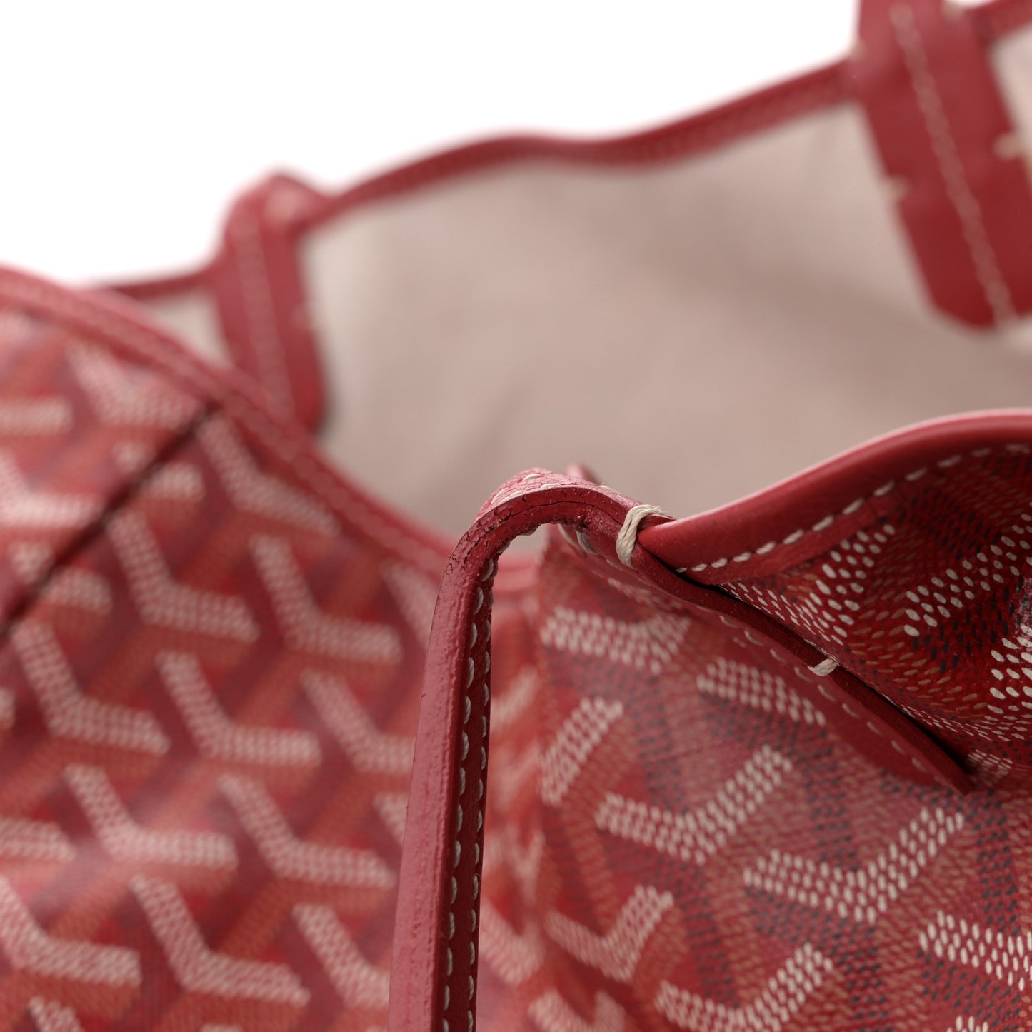 Goyardine Saint Louis PM Red
