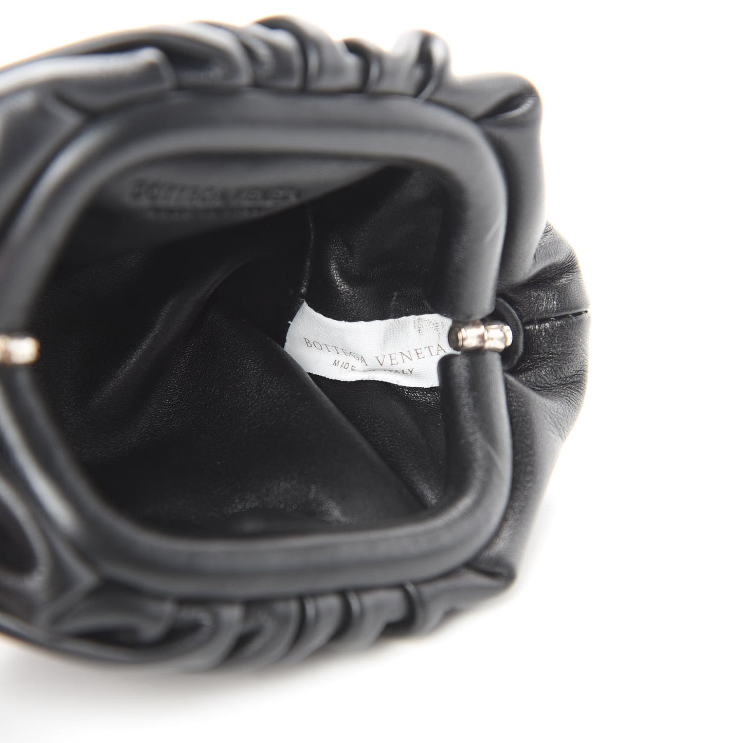 Butter Calfskin Coin Purse Black