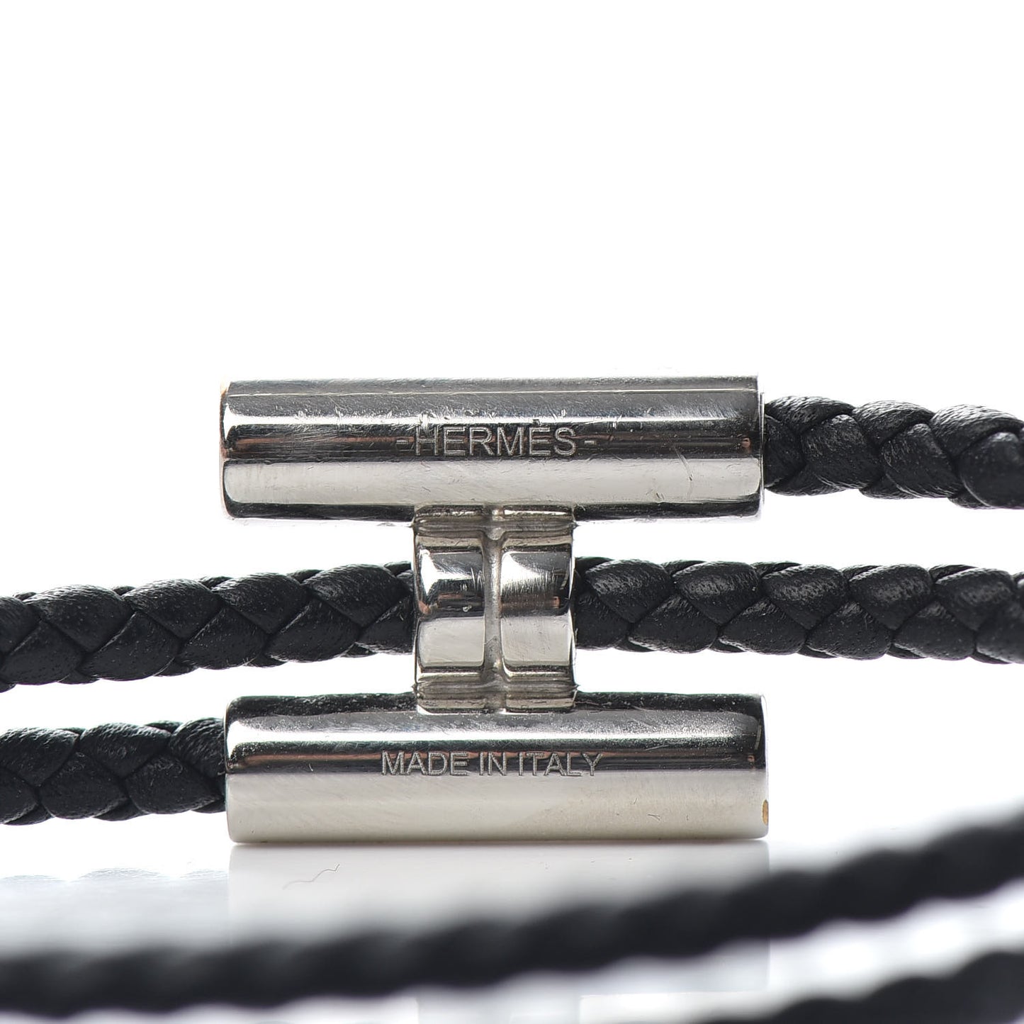 Swift Double Wrap Cord Tournis Tresse Bracelet T6 Black