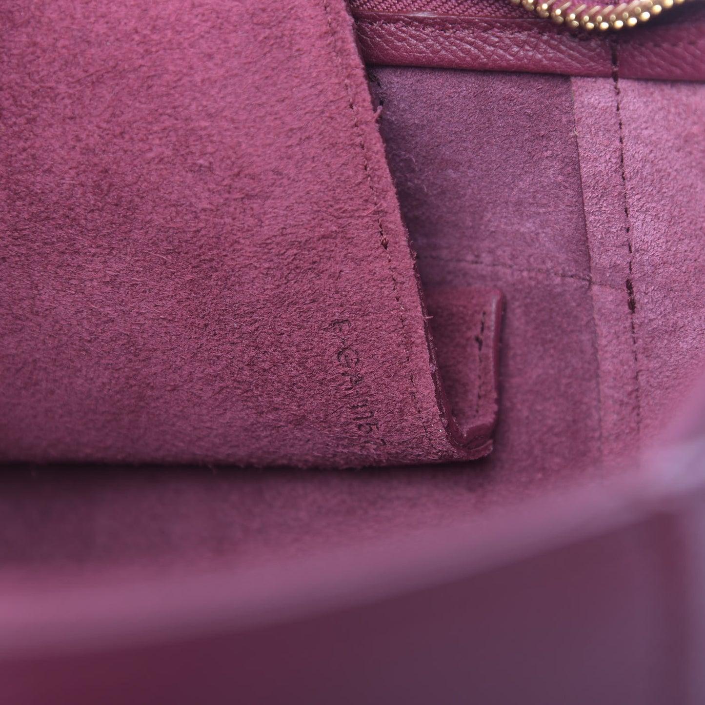 Smooth Calfskin Mini Belt Bag Plum