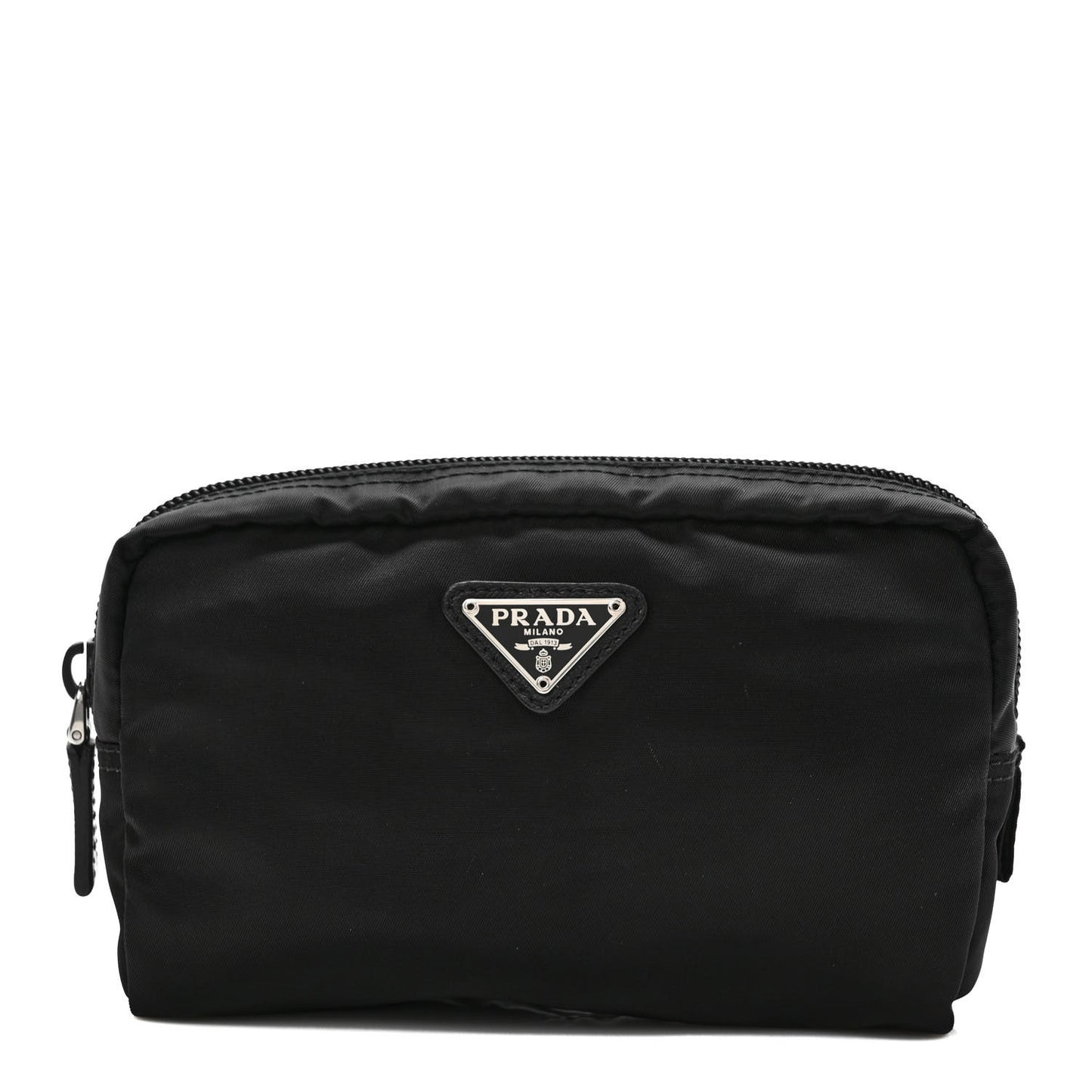 Nylon Vela Cosmetic Pouch Black