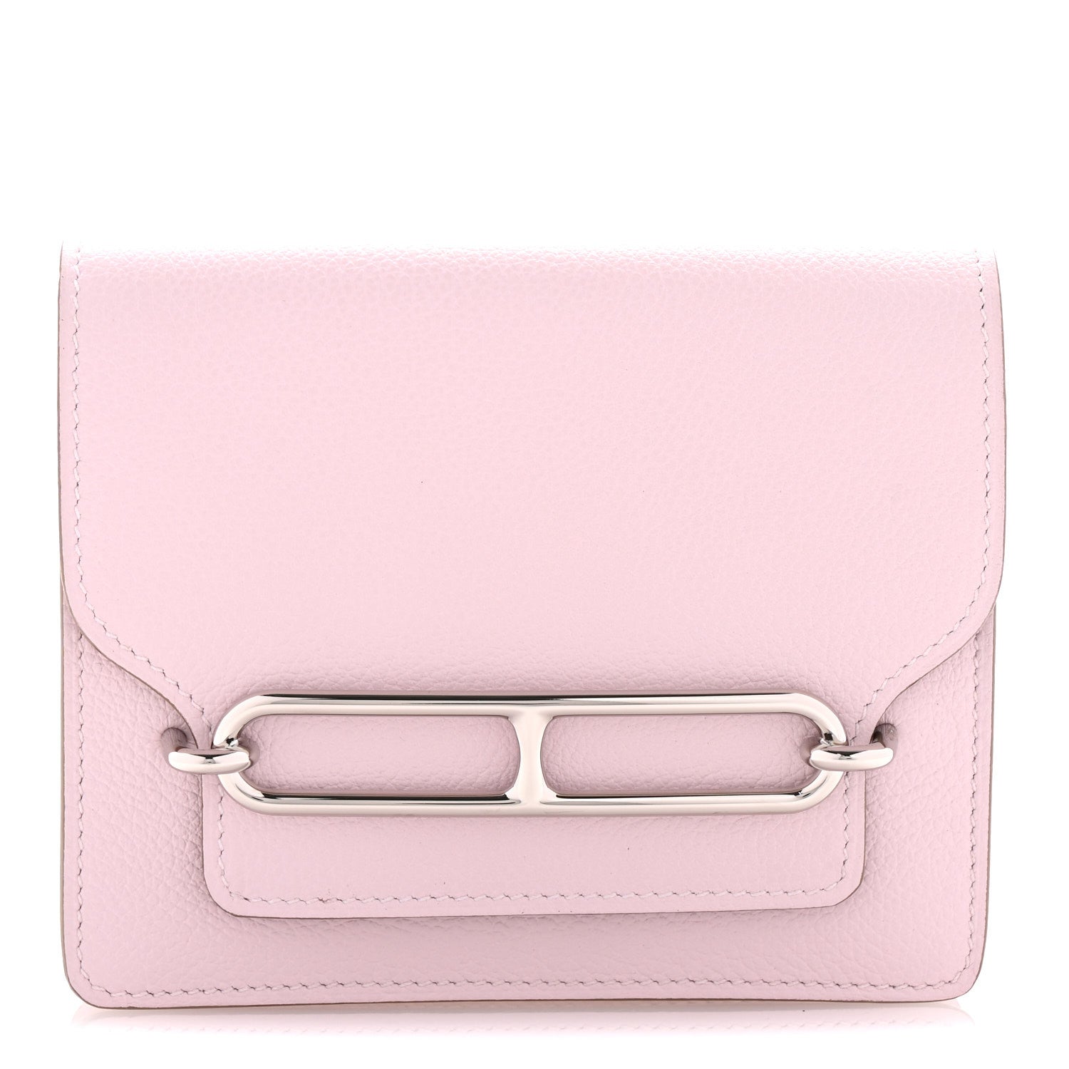 Hermes Evercolor Roulis Slim Wallet Mauve Pale 1 of 10