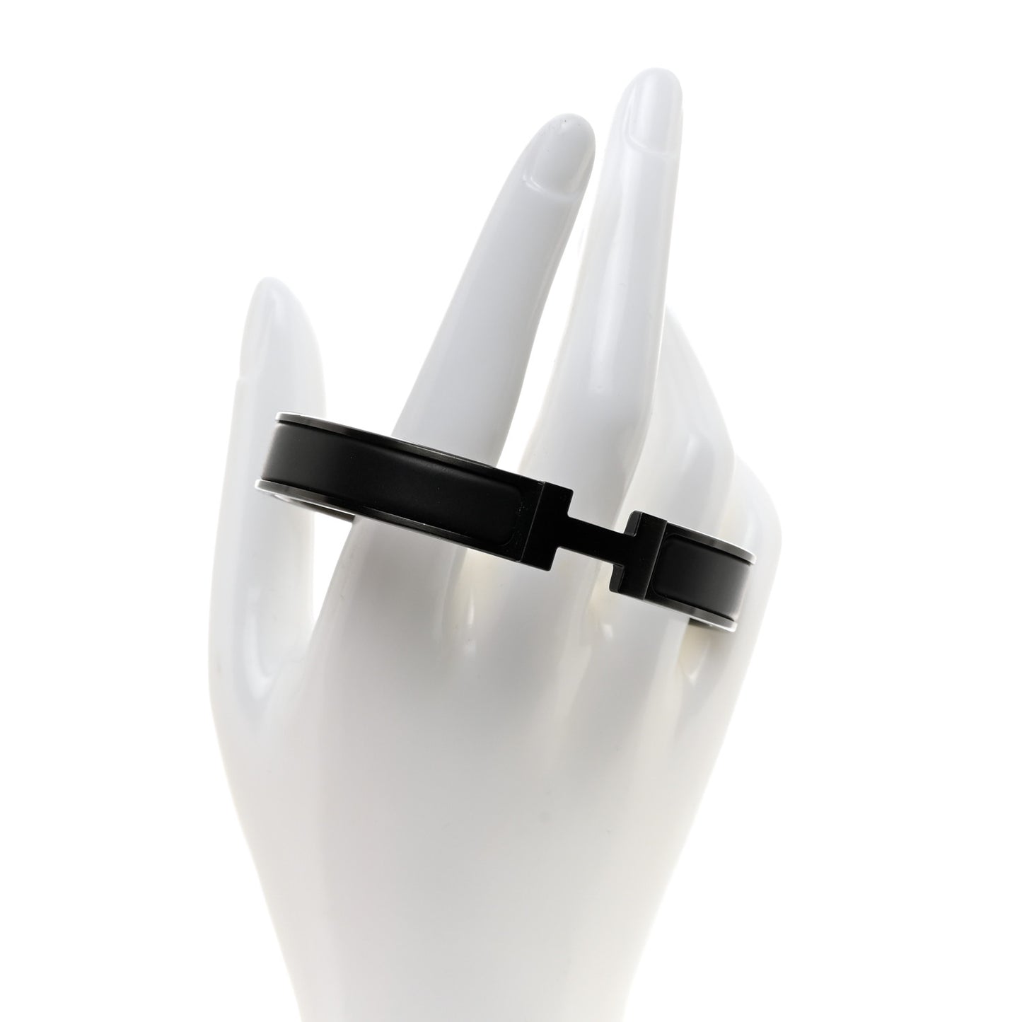 Matte Enamel Narrow Clic Clac HH Bracelet T6 So Black