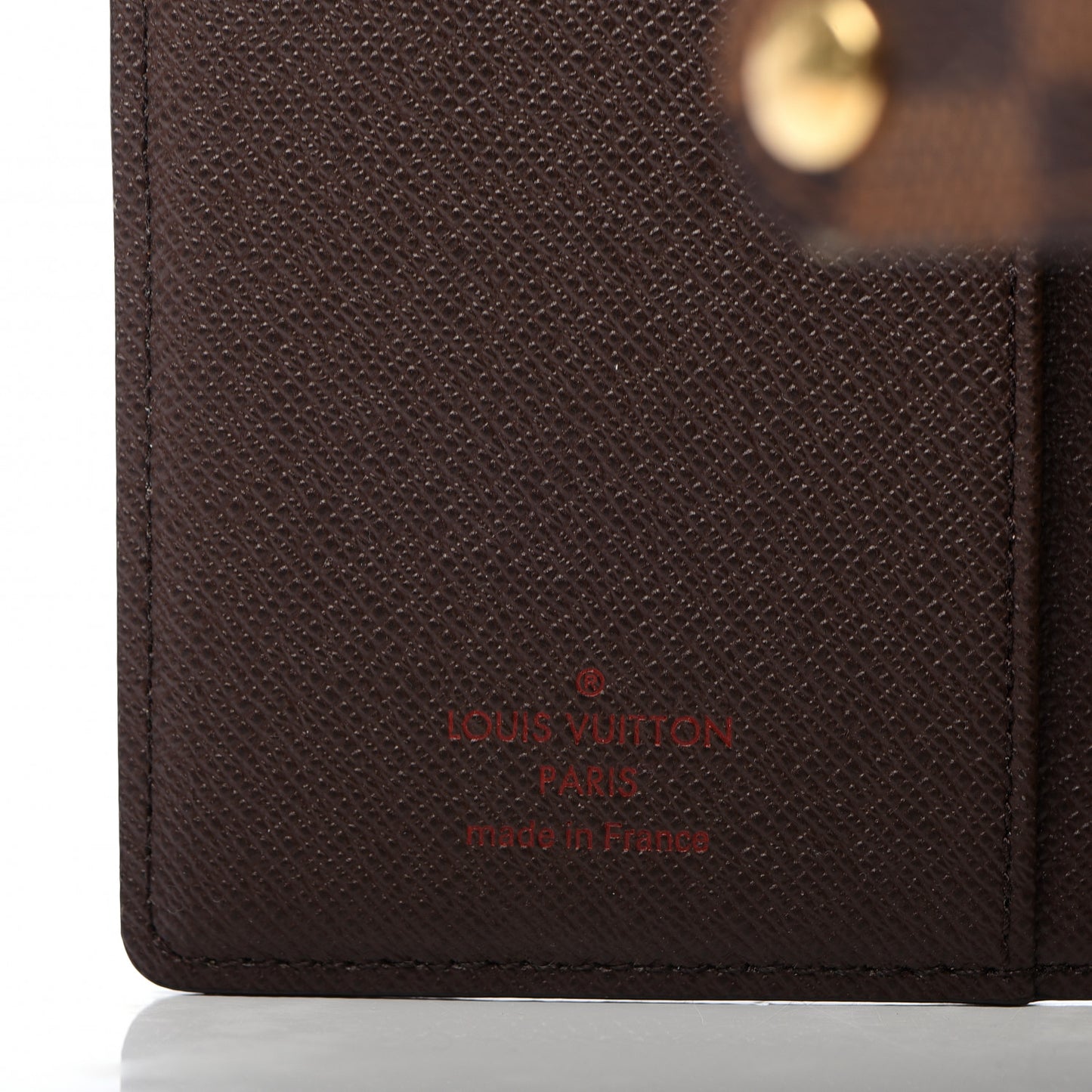 Damier Ebene Small Ring Agenda Cover