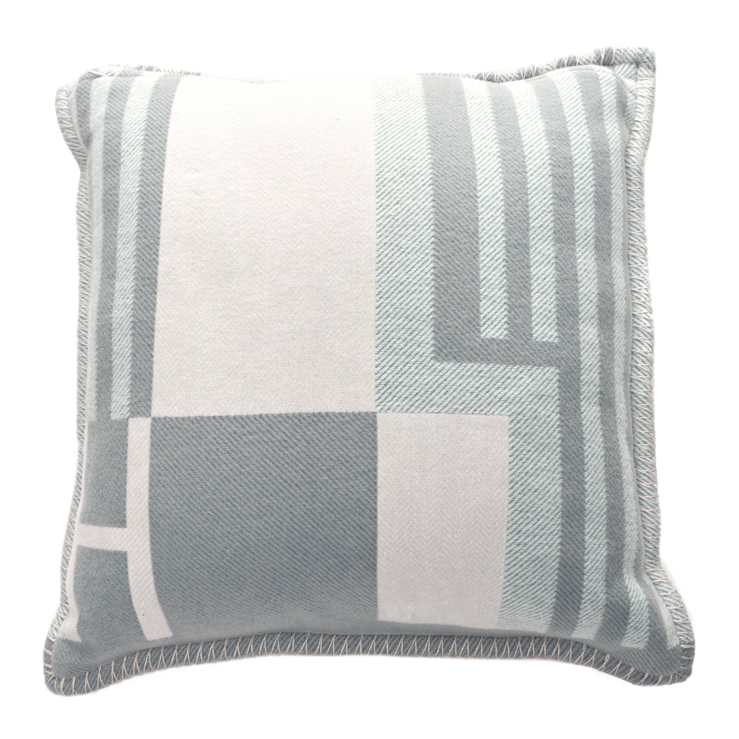 Wool Cashmere Ithaque Pillow Gris Perle