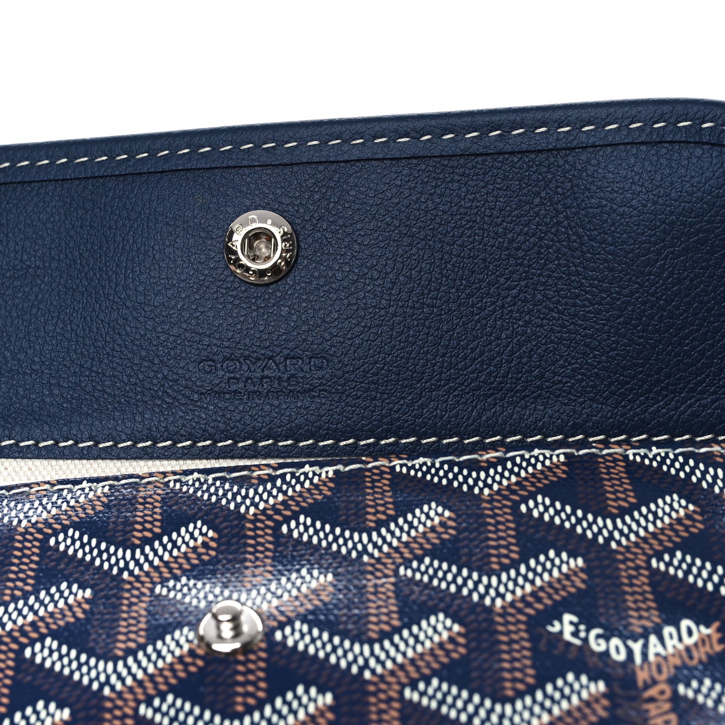Goyardine Saint Louis PM Navy