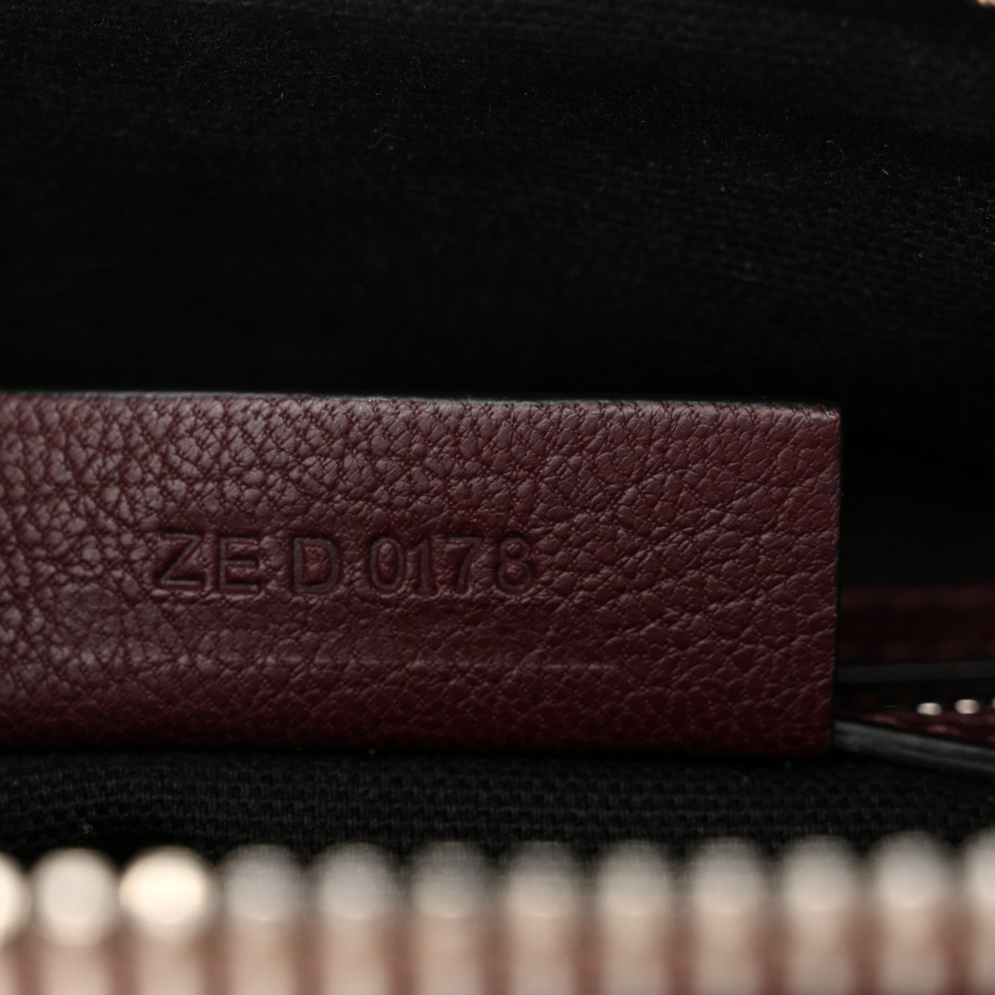 Sugar Goatskin Medium Antigona Oxblood