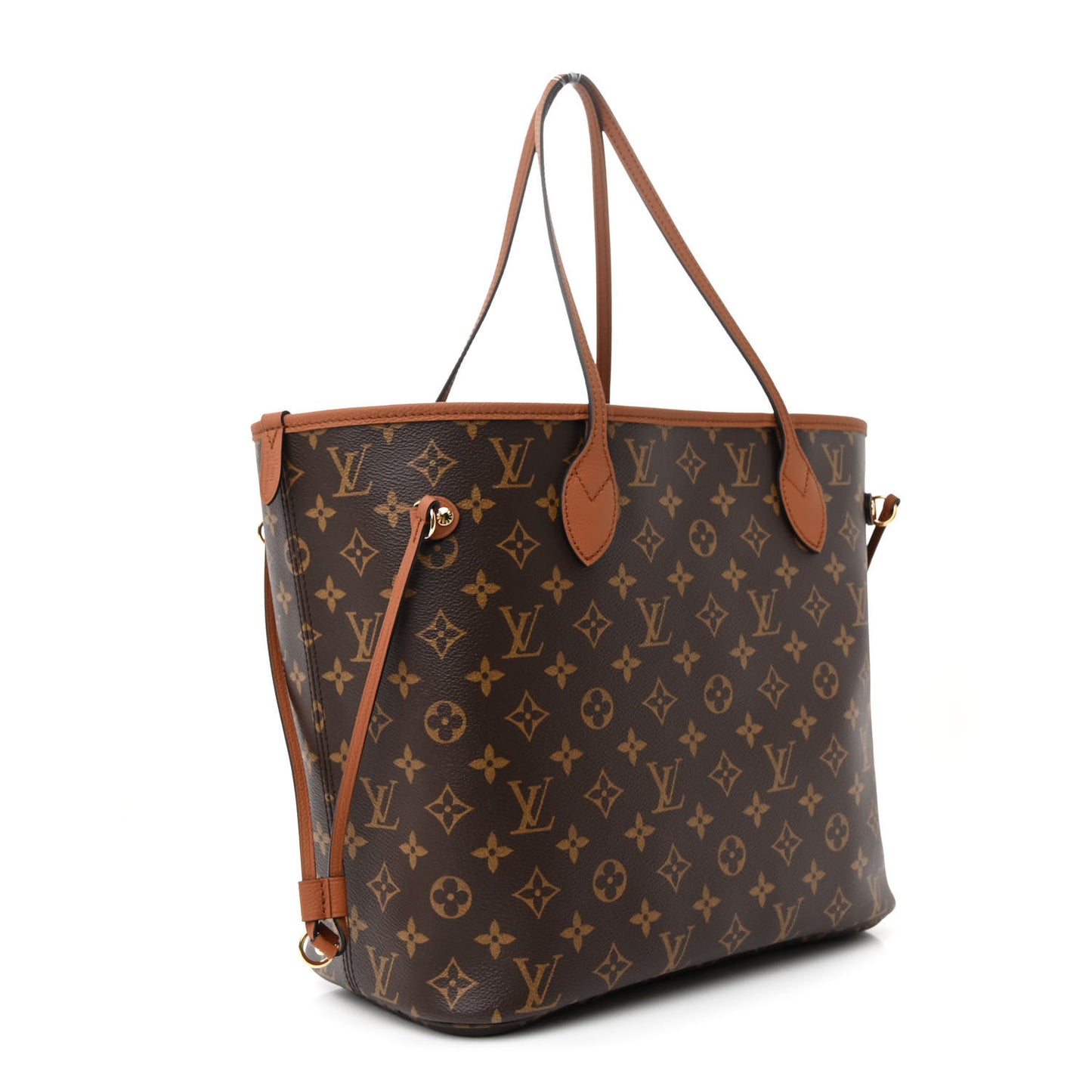 Monogram Calfskin Neo Neverfull Inside Out MM Tan