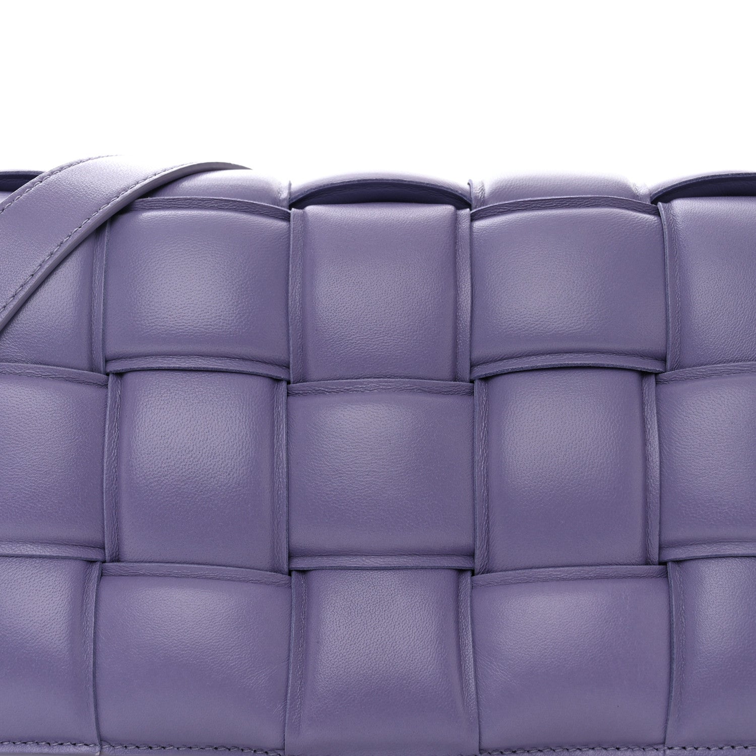 Bottega Veneta Nappa Maxi Intreccio Padded Cassette Crossbody Bag Lavender 8 of 10