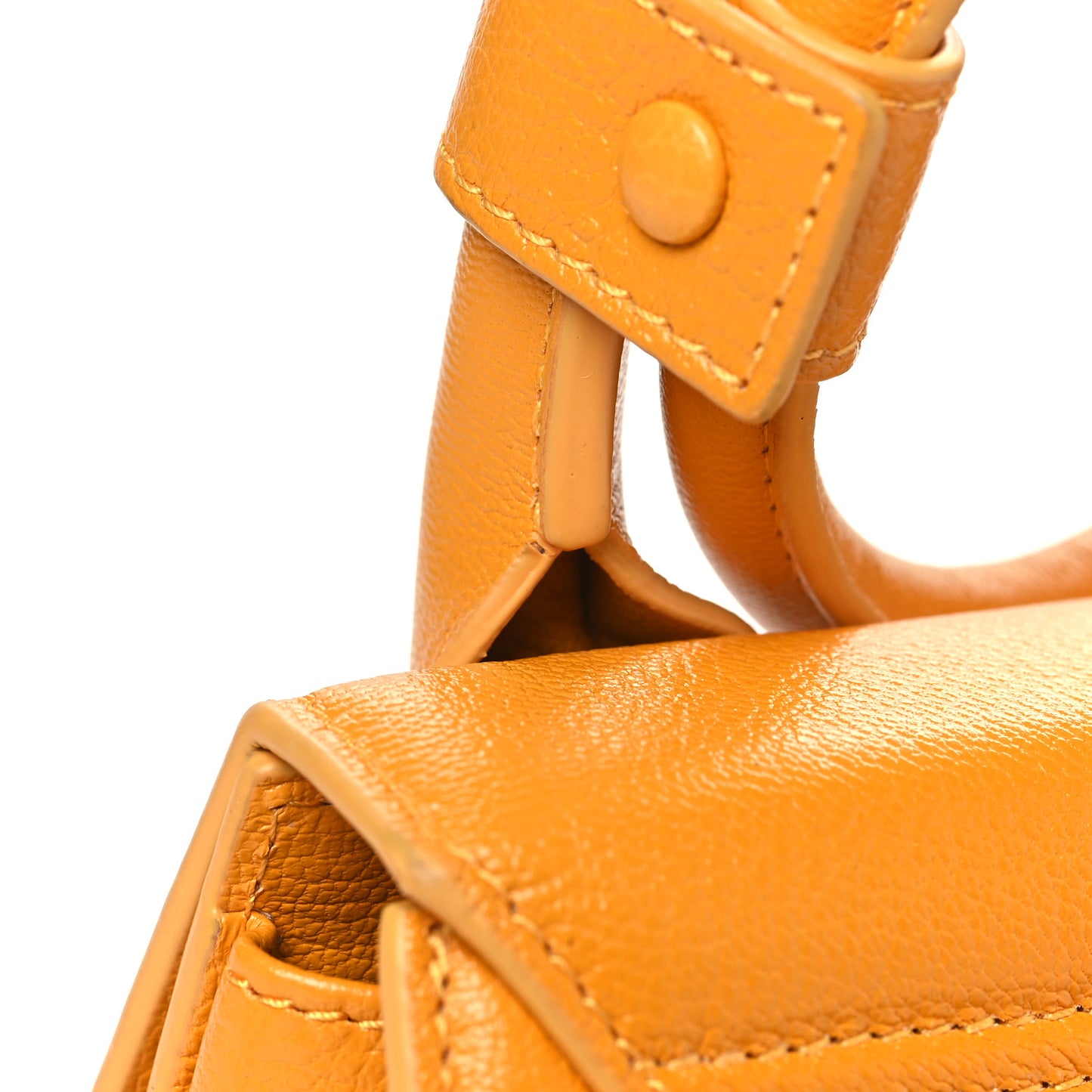 Calfskin Le Chiquito Noeud Orange