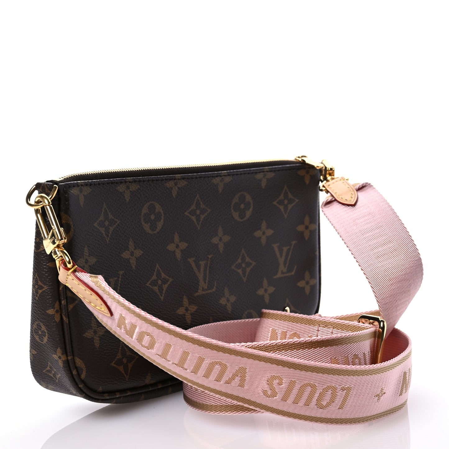 Monogram Multi Pochette Accessories Rose Clair