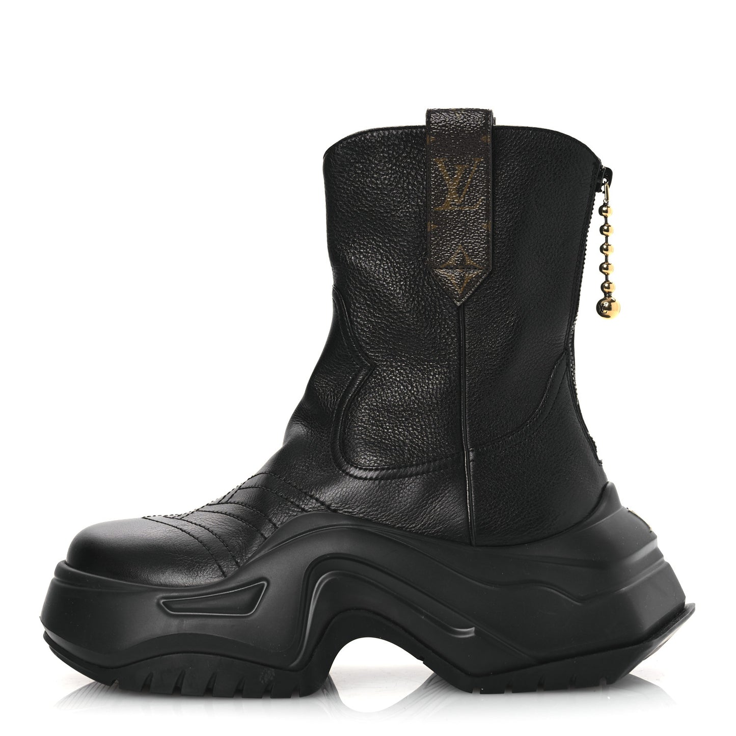 Monogram LV Archlight 2.0 Platform Ankle Boots 38 Black