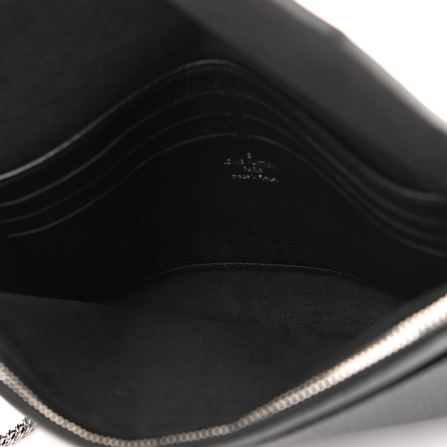 Soft Calfskin My Lockme Pochette Black
