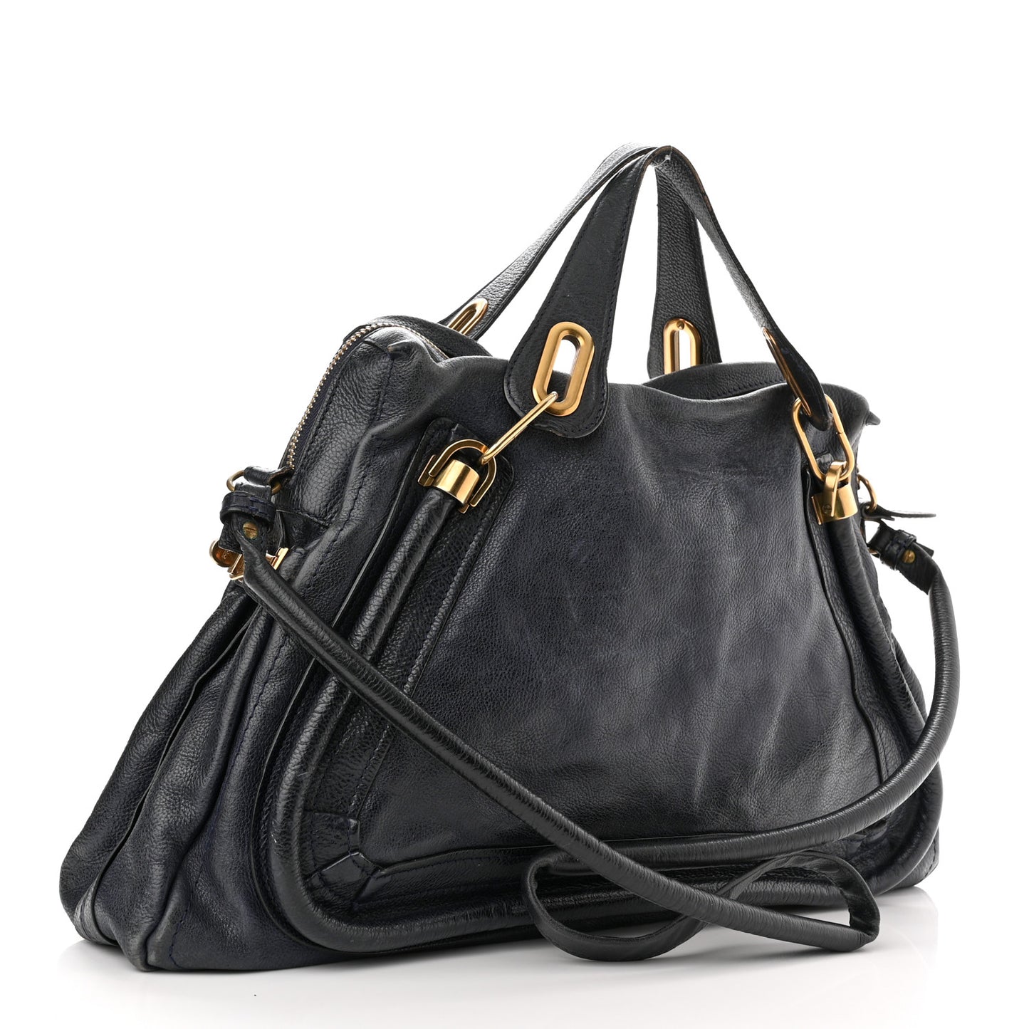 Calfskin Large Paraty Navy