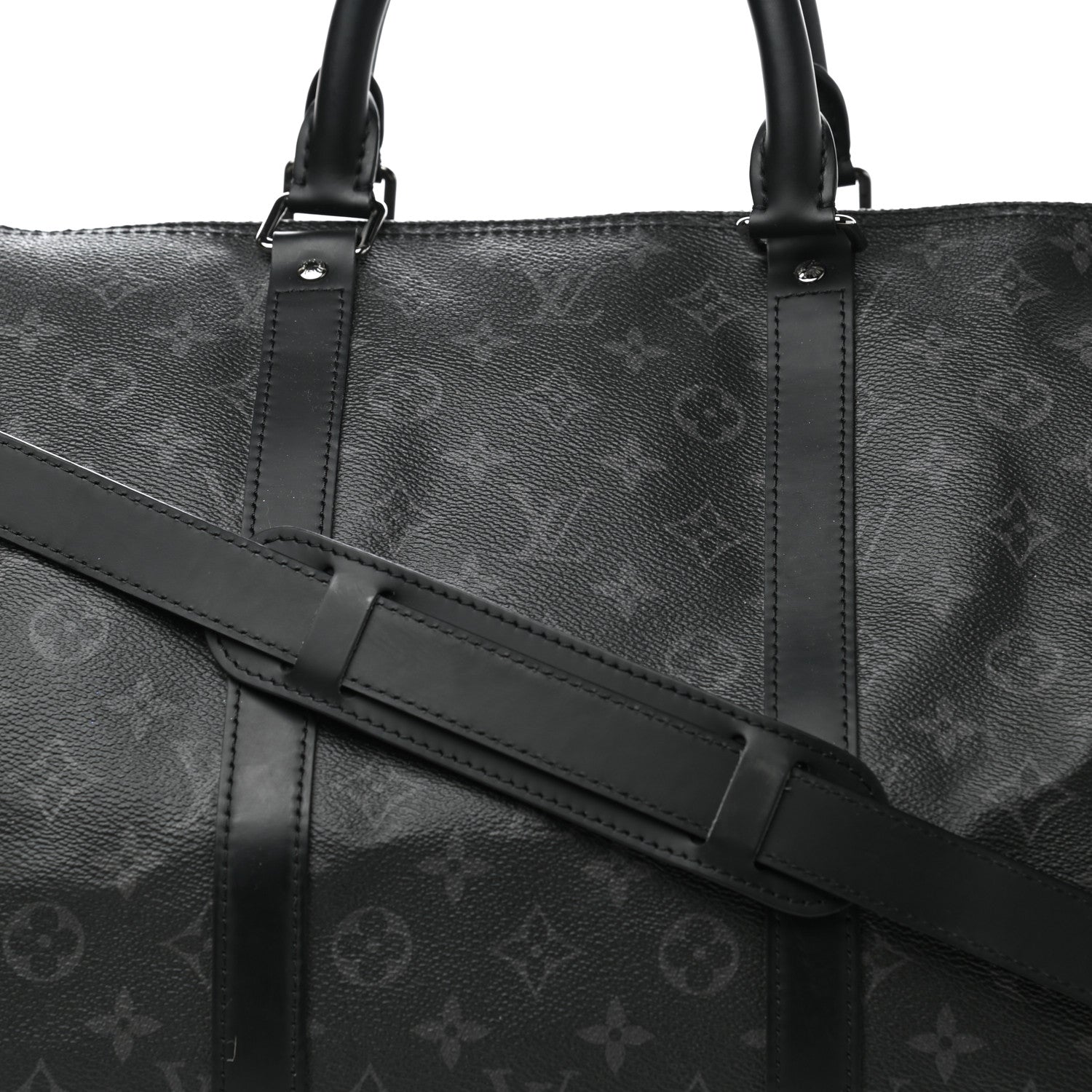 Louis Vuitton Monogram Eclipse Keepall Bandouliere 55 8 of 13