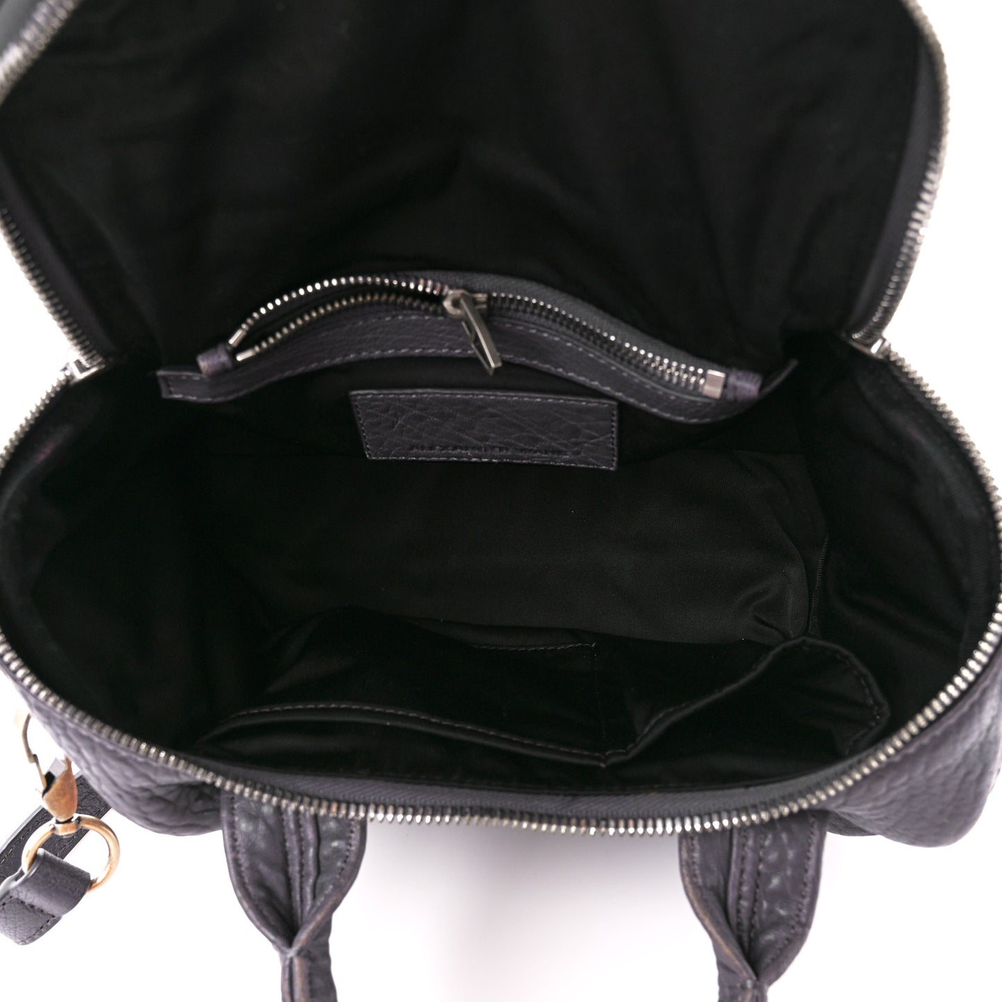 Pebbled Lambskin Rockie Tundra Antique Silver Hardware