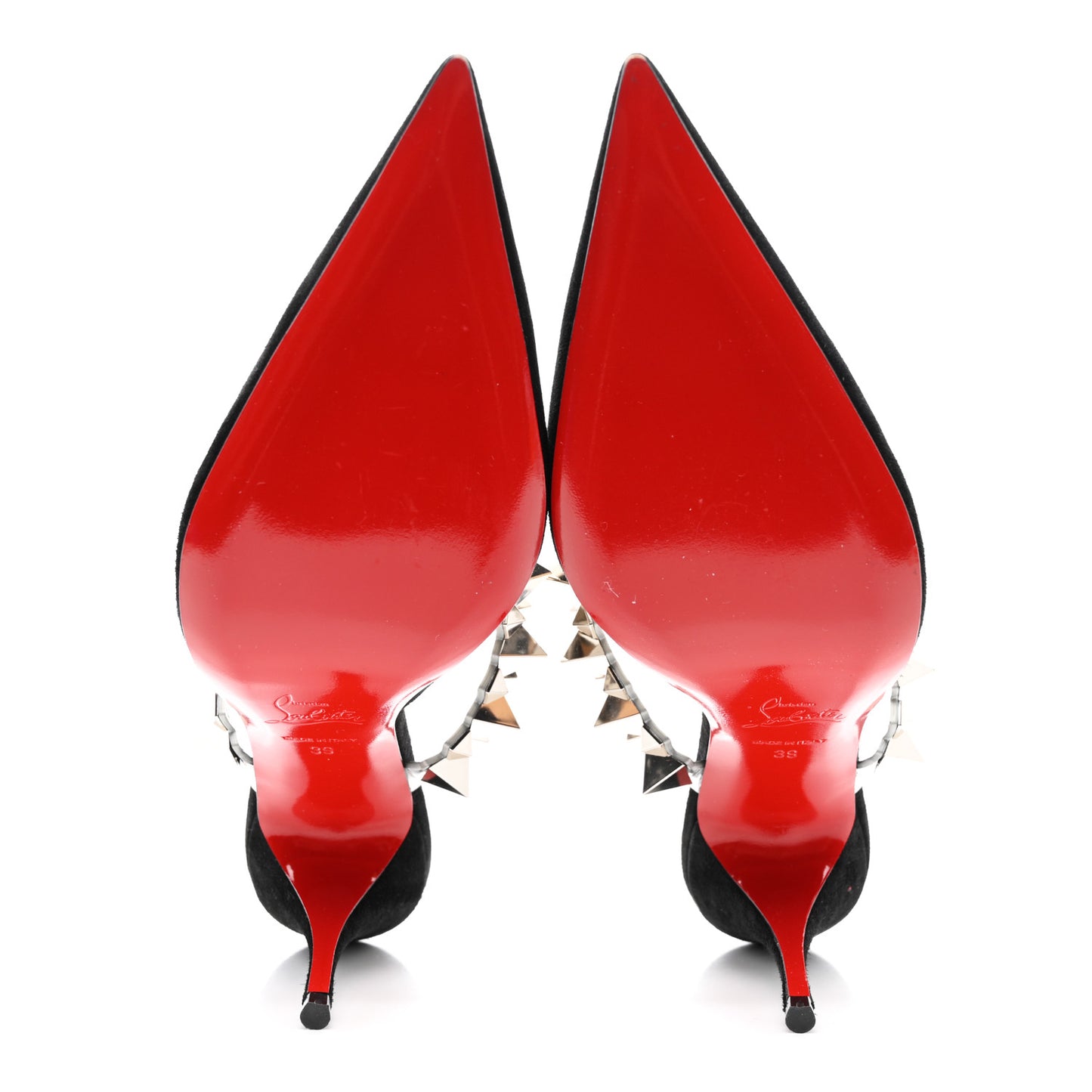 Veau Velours Specchio Planet Choc 80 Mule 39 Black