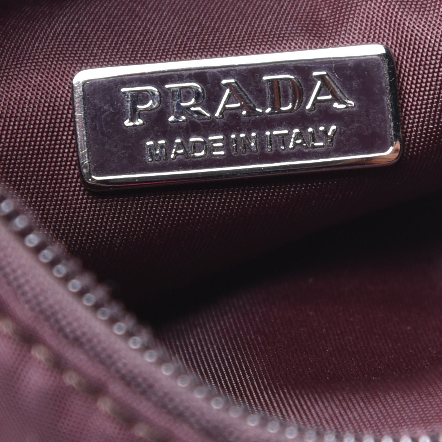 Nylon Vela Shoulder Bag Prugna