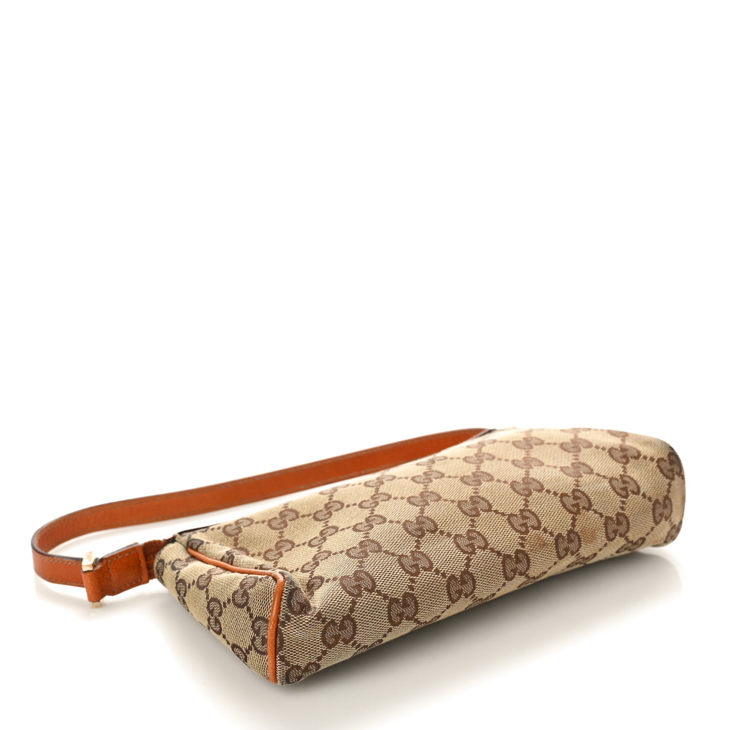 Monogram D Ring Cosmetic Case Light Brown