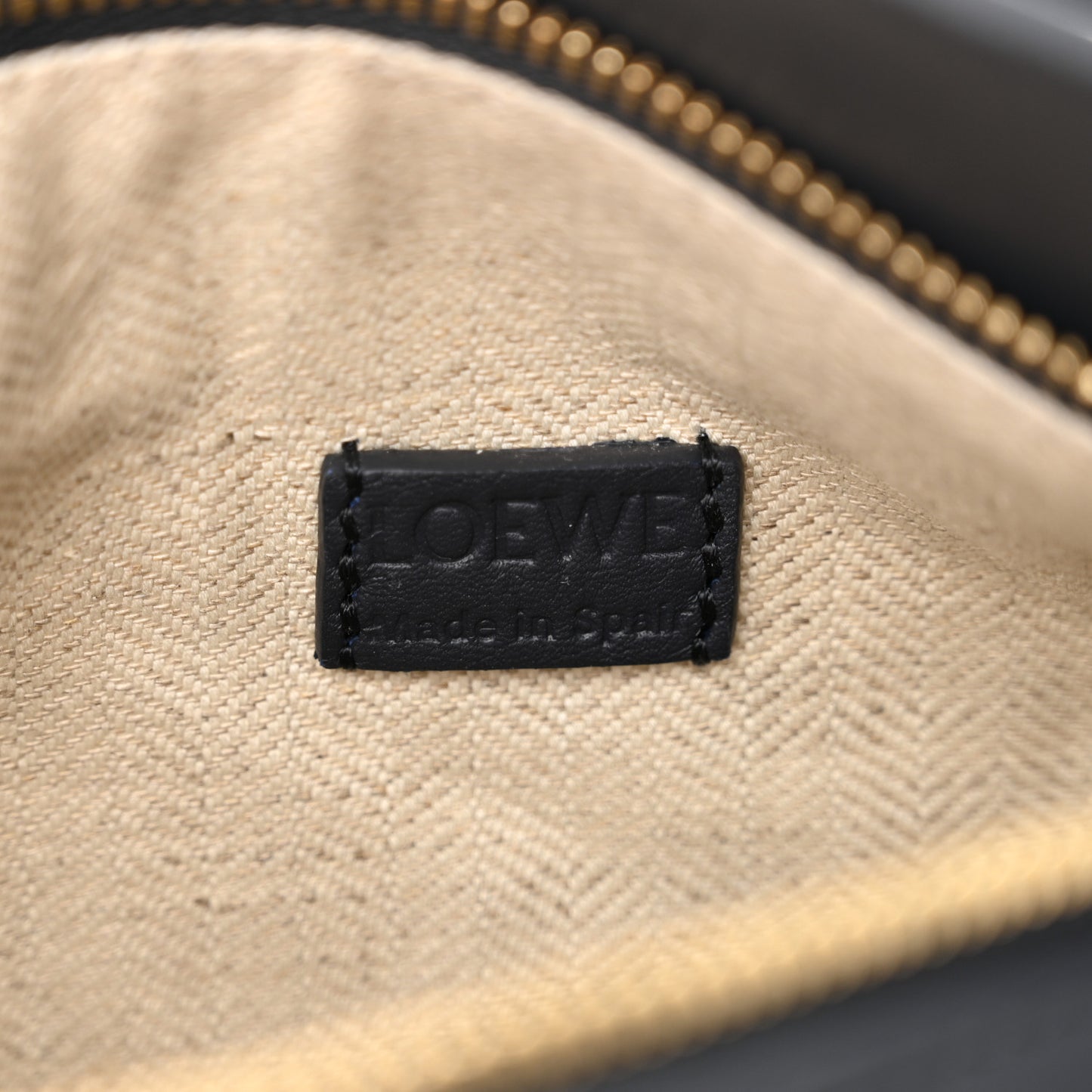 Calfskin New Year Mini Puzzle Bag Dark Ink